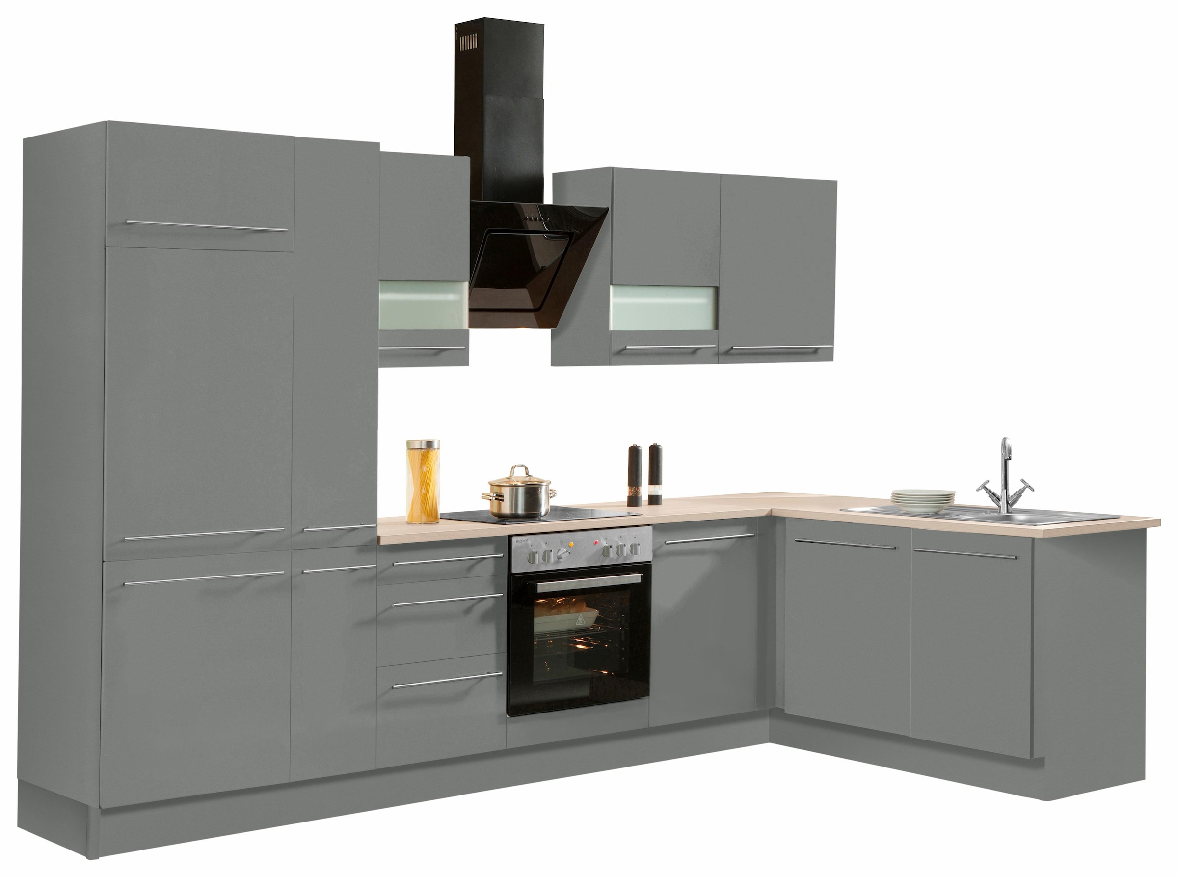 OPTIFIT 1100000002199 "Bern" Stellbreite 315x175 cm,wahlweise mit E-Geräten,höhenverstellb.Füße