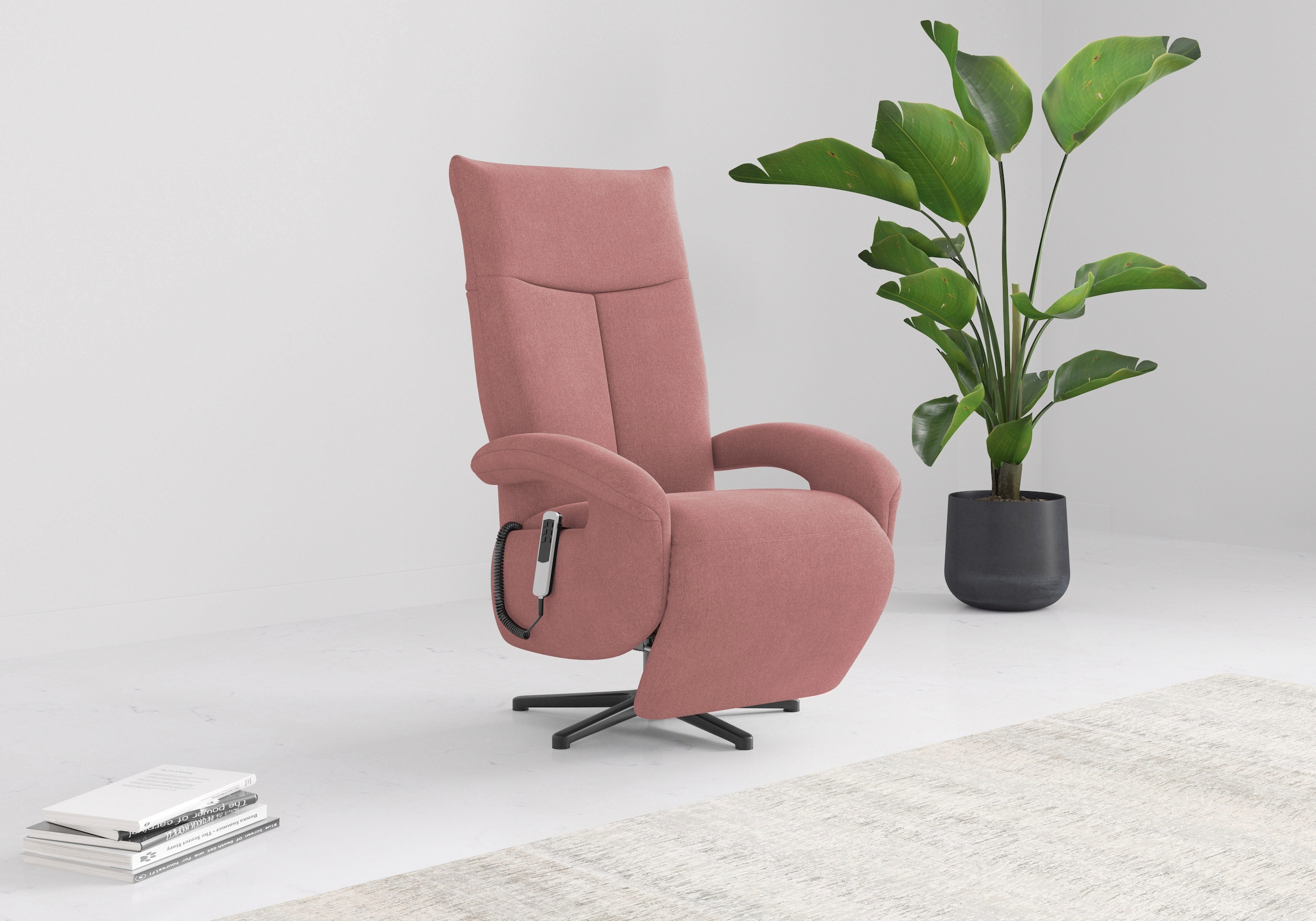 sit&more TV-Sessel "Zoe, inkl. Kopfteilverstellung & 360 Drehfunktion" wahl günstig online kaufen