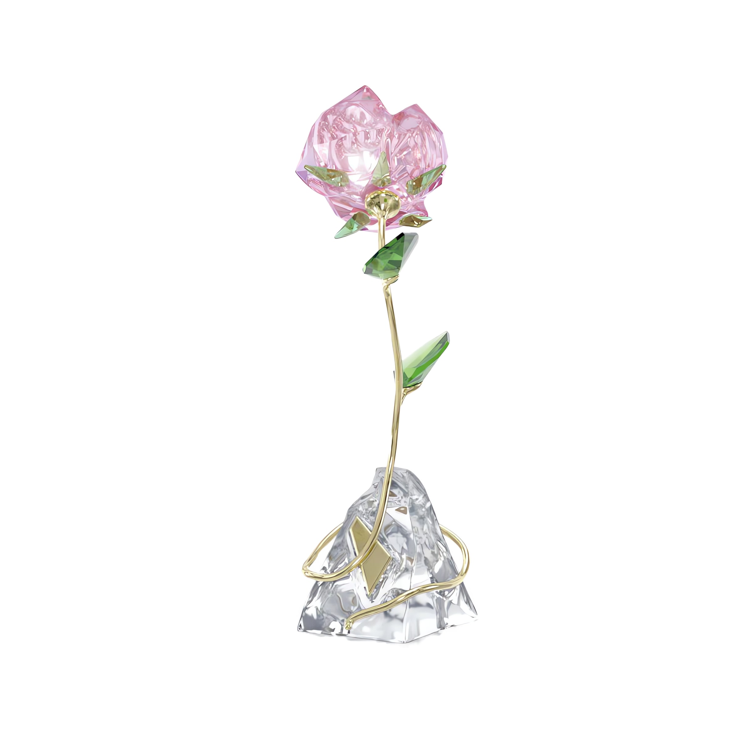 Swarovski Glasblume »Dekofigur Kristallfigur Sammelfigur Florere Rose« Swarovski® Kristall