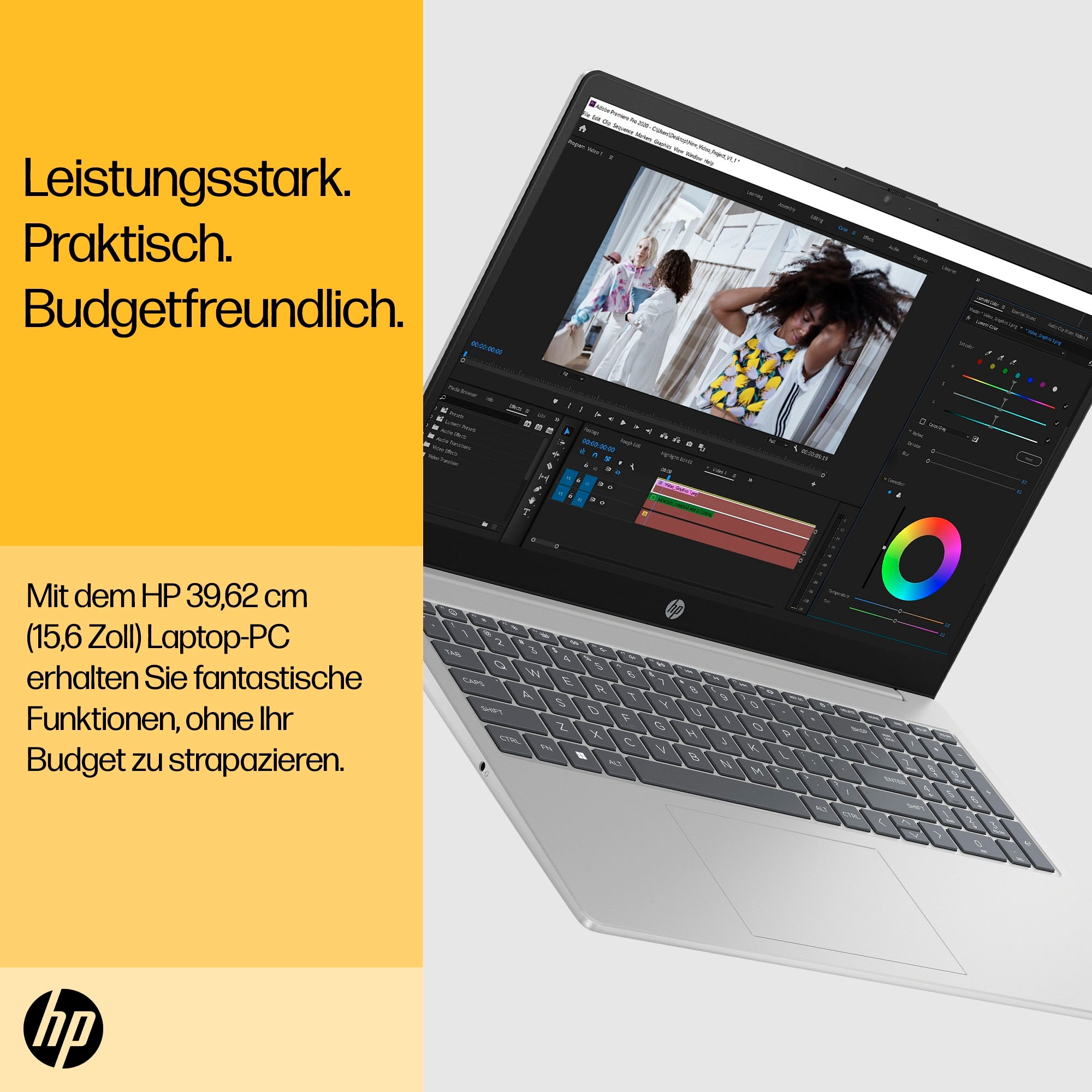 HP Notebook »15-fc0075ng«, 39,6 cm, / 15,6 Zoll, AMD, Ryzen 7, Radeon, 1000 GB SSD