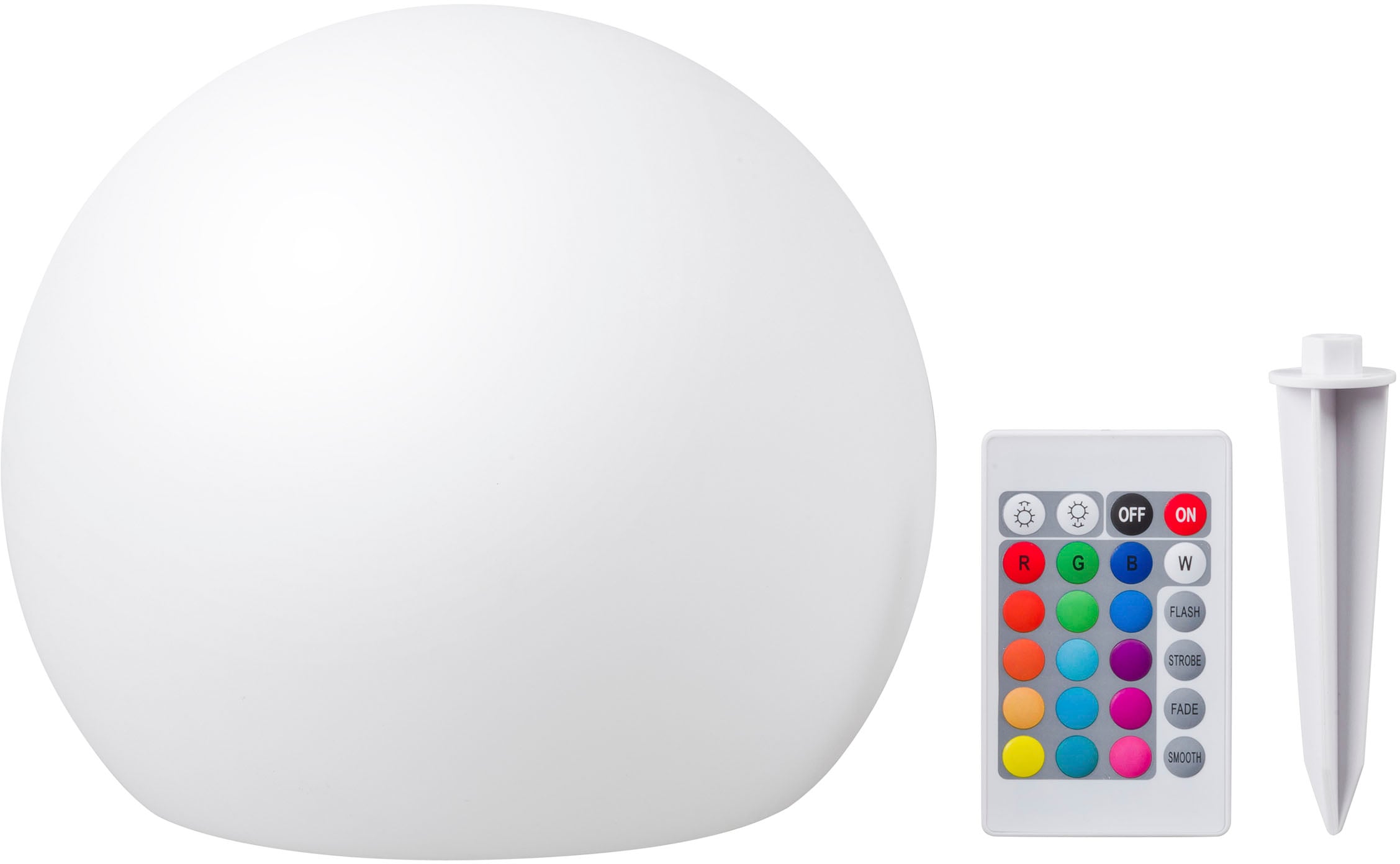 Ubbink LED Gartenleuchte "MultiBright Solar Float 25" Farbwechsler  Kaltwei günstig online kaufen