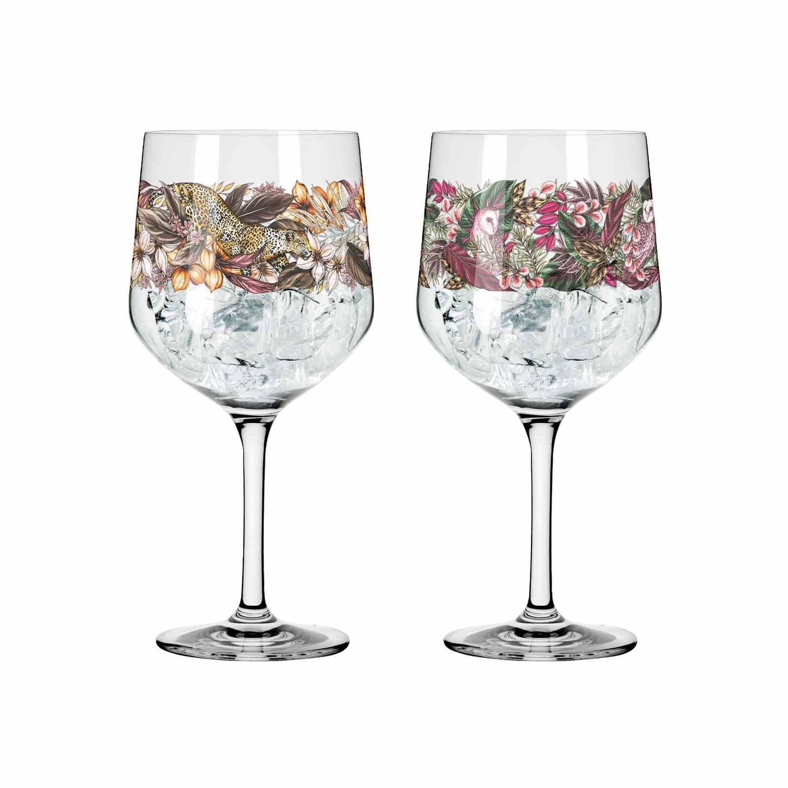 Ritzenhoff Glas »Gin-Gläser Schattenfauna 720 ml 2er Set transparent«