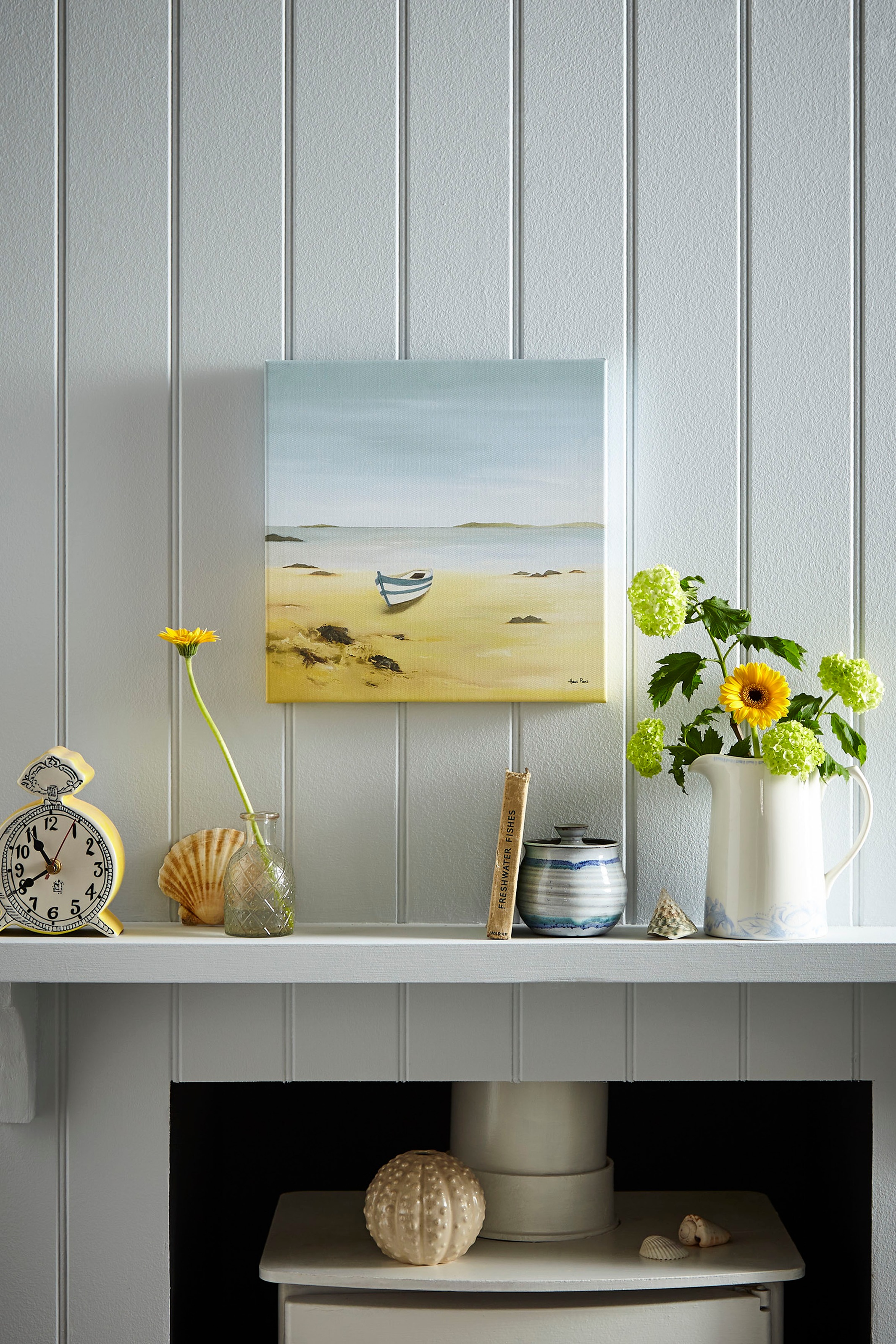 LAURA ASHLEY Leinwandbild »Cromer«, (1 St.), Leinwandbild 30x30cm