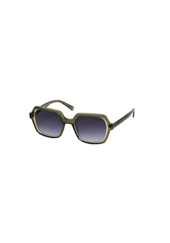 Sonnenbrille, Trendige Damenbrille, Vollrand, eckige Form