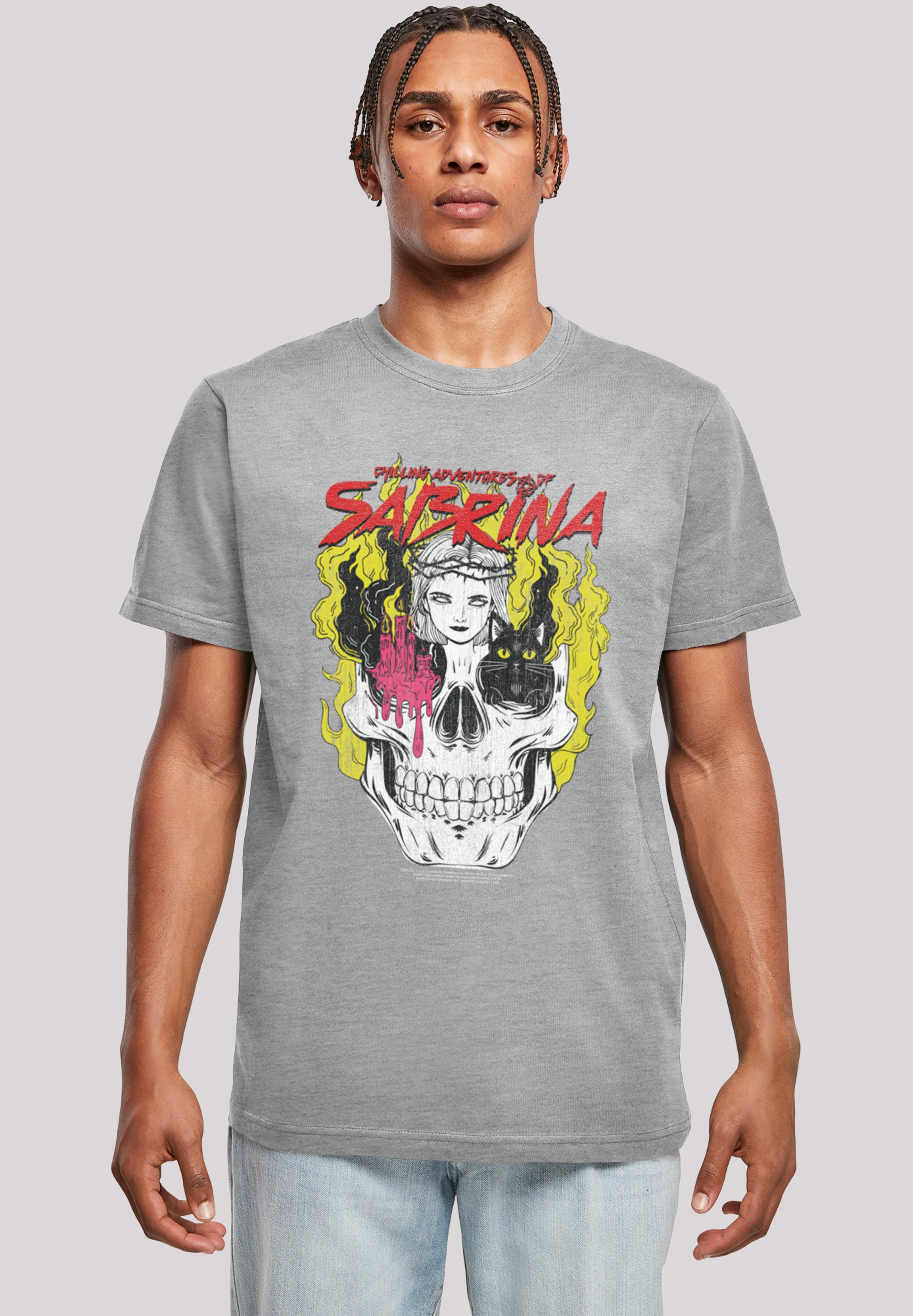 F4NT4STIC T-Shirt "Chilling Adventures of Sabrina Boys Skull", Herren,Premi günstig online kaufen