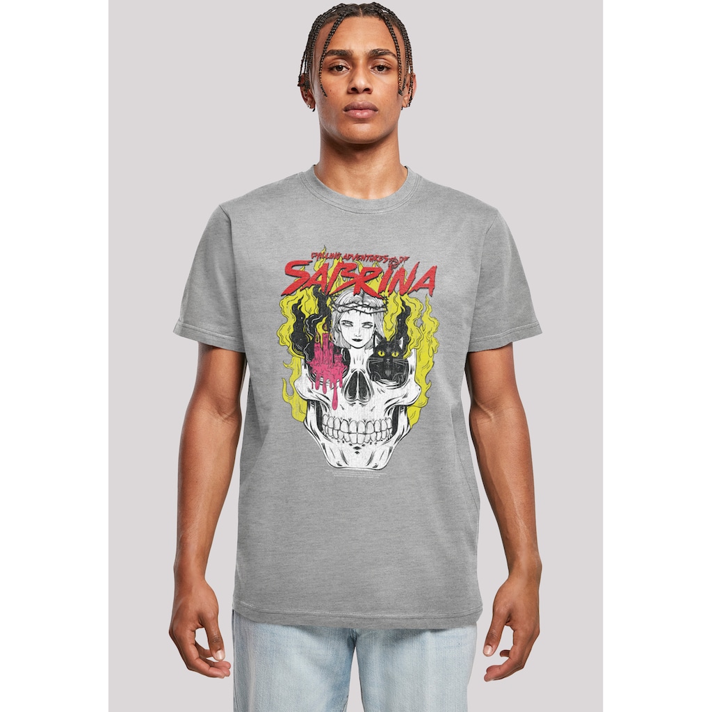 F4NT4STIC T-Shirt »Chilling Adventures of Sabrina Boys Skull«