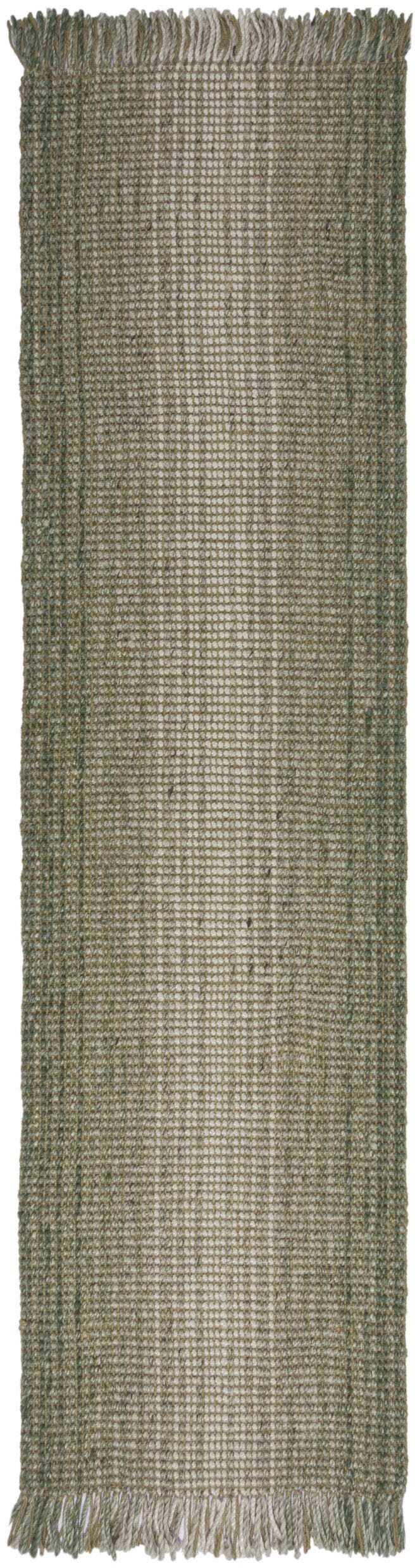 FLAIR RUGS Läufer »Jute Ombre«, rechteckig, 8 mm Höhe