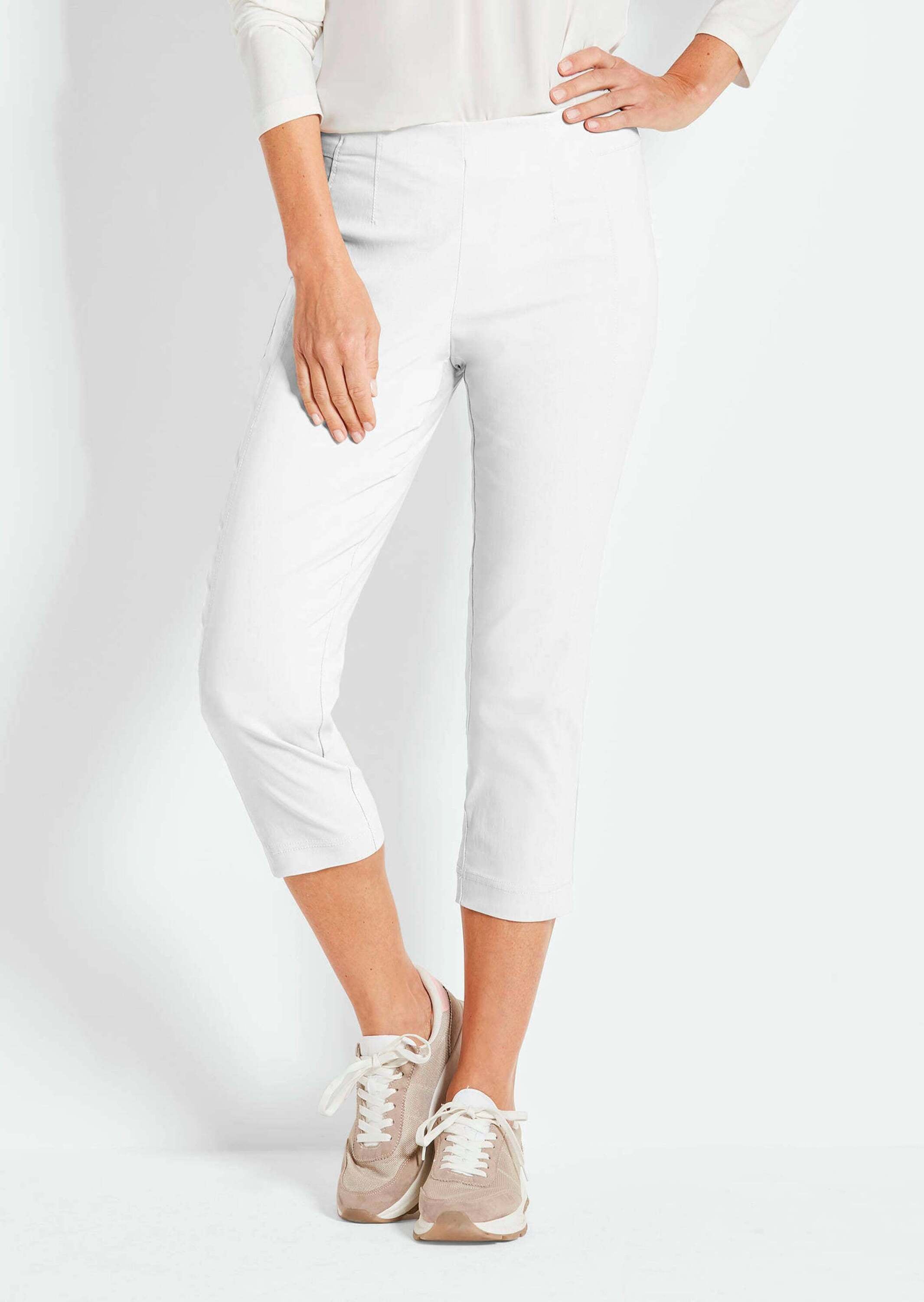 GOLDNER Schlupfhose »Schlupfhose LOUISA mit Steppnähten«