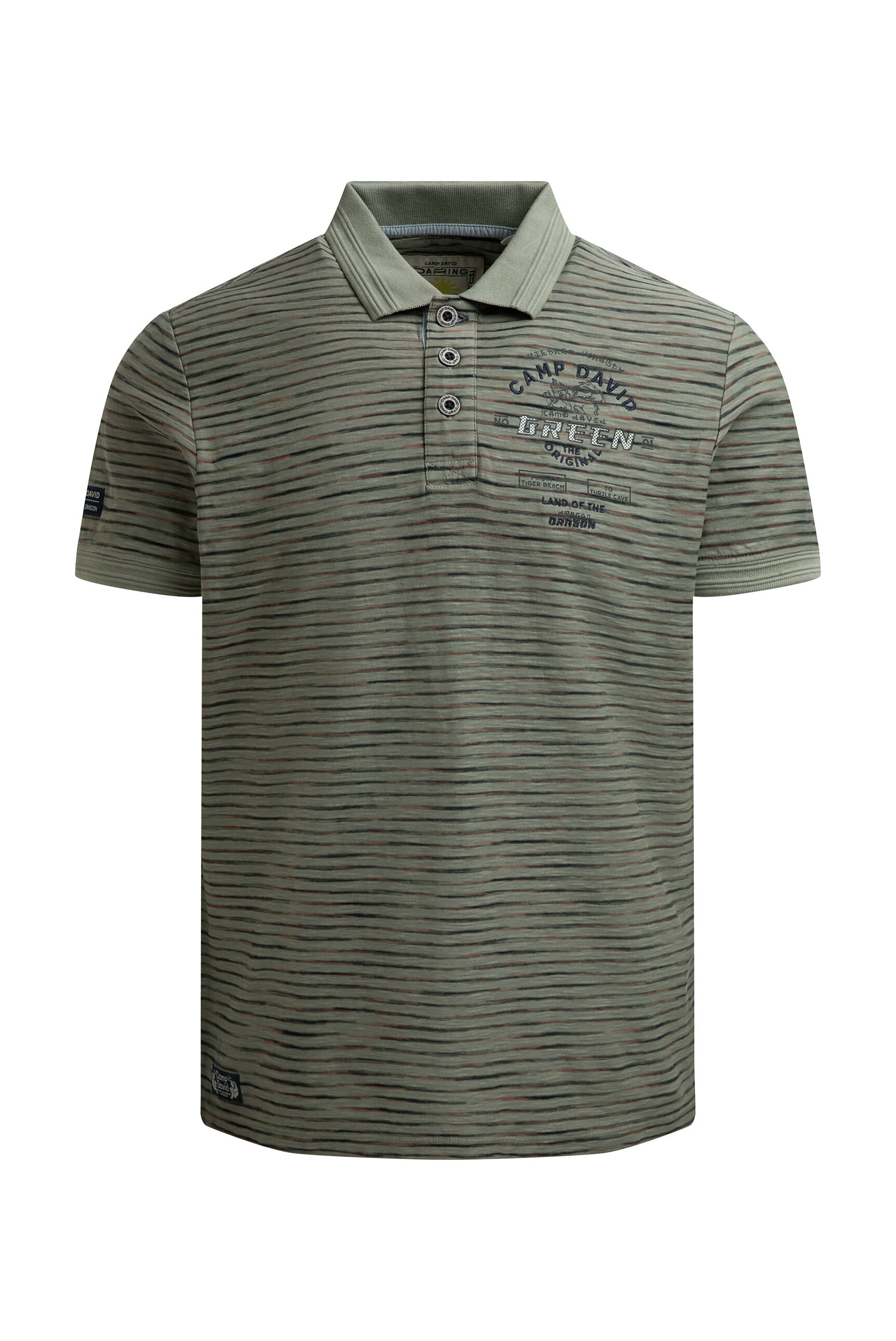 CAMP DAVID Poloshirt aus Baumwolle