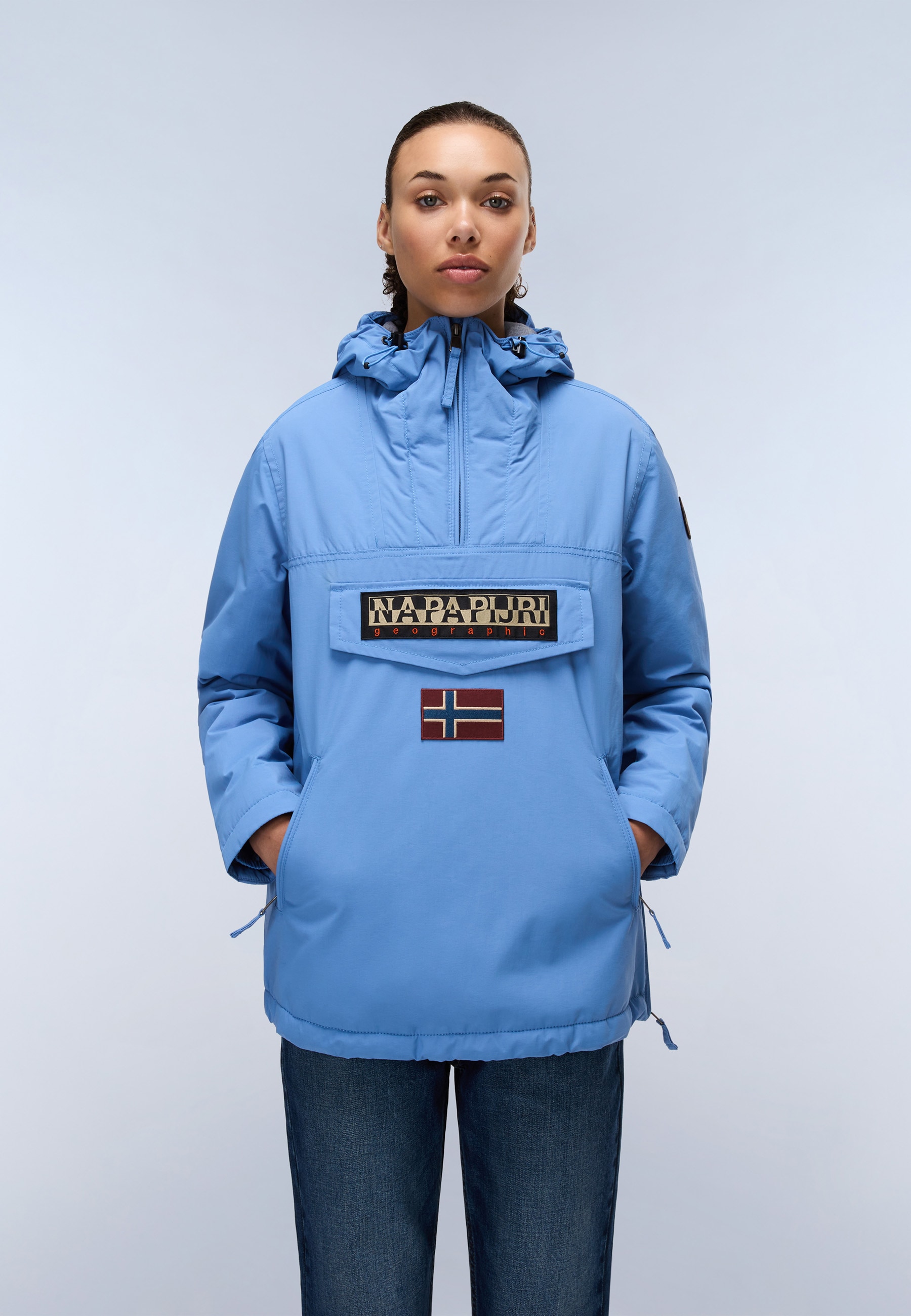 Napapijri Funktionsjacke "RAINFOREST", mit Kapuze, Regular fit mit Kapuze u günstig online kaufen