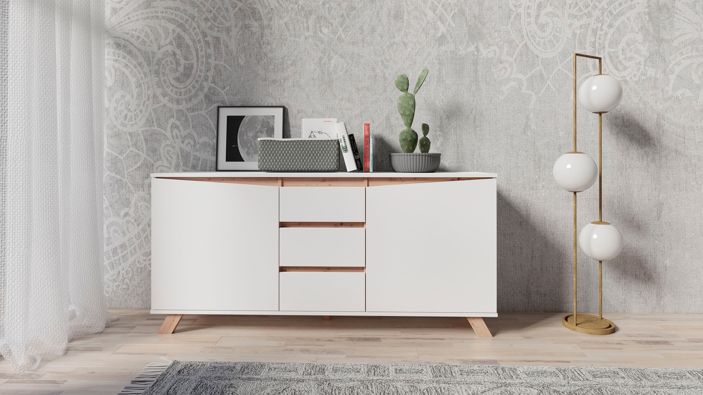 byLIVING Sideboard Valentin günstig online kaufen