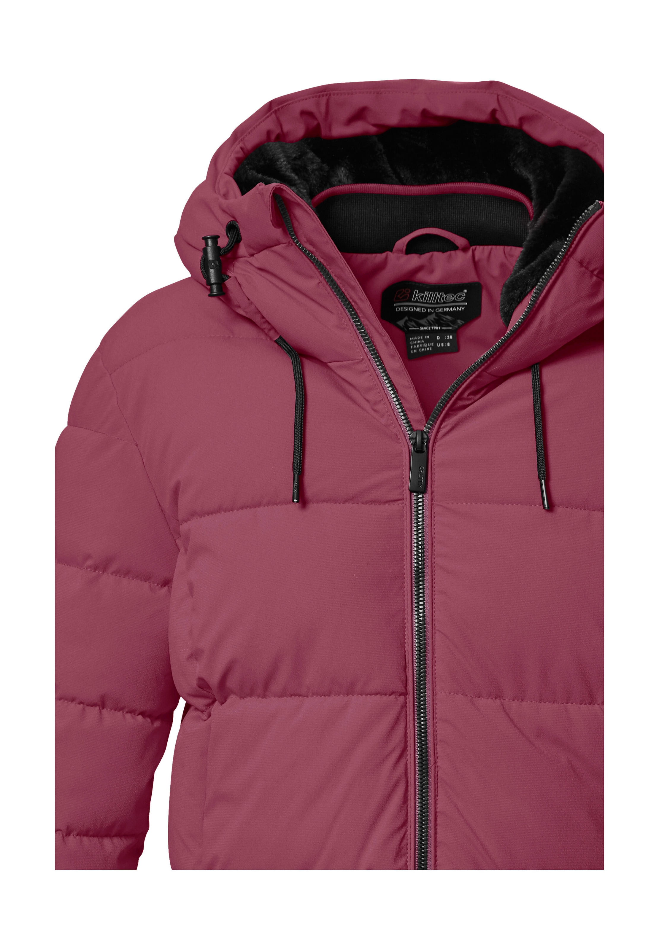 Killtec Steppmantel »KOW 56 WMN QLTD CT« Winddichter, wasserabweisender Wintermantel mit regulierbarer Kapuze