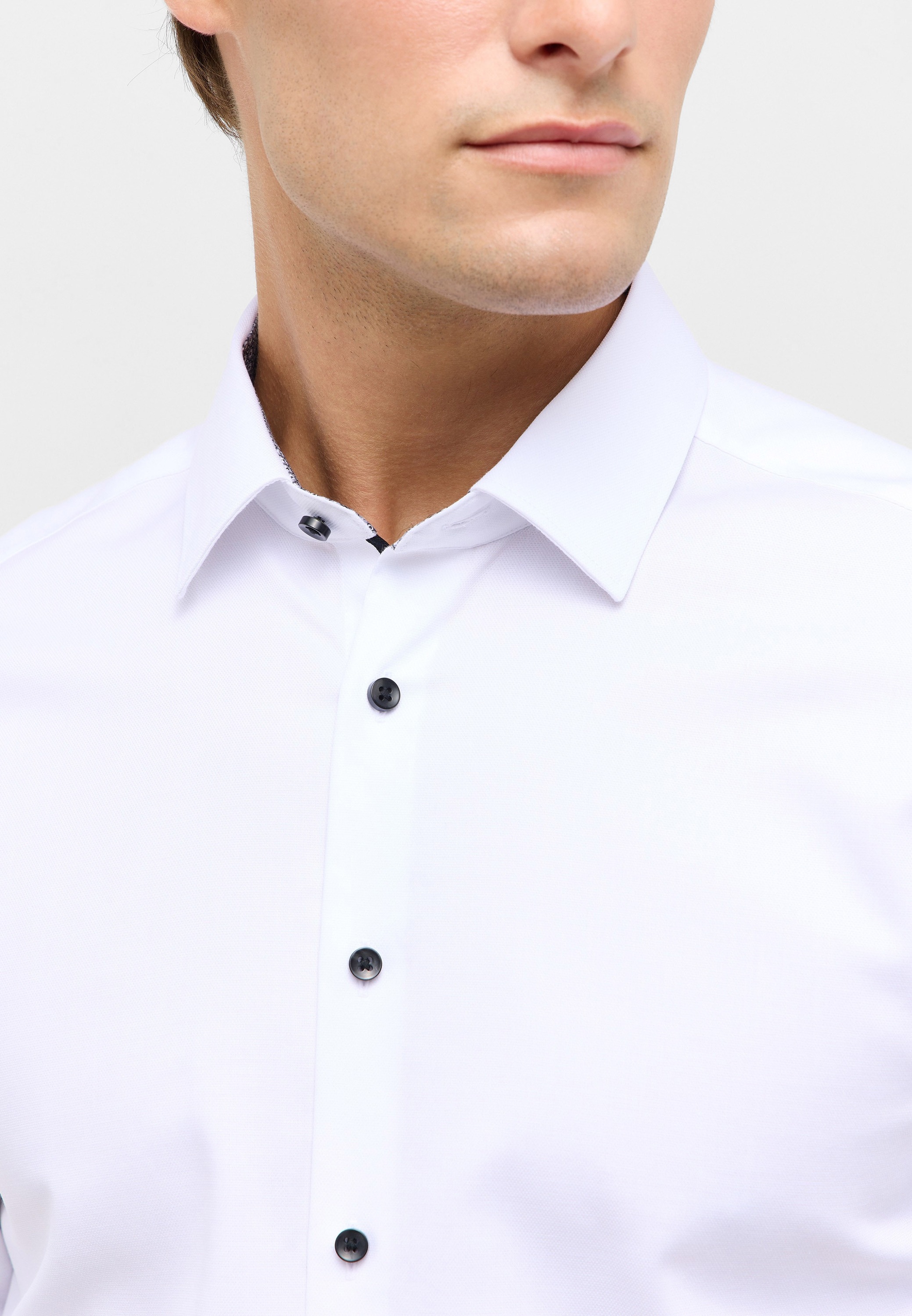 Eterna Langarmhemd »SLIM FIT«, NON IRON (bügelfrei)