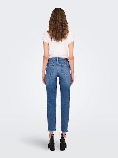 ONLY Straight-Jeans "ONLEMILY STRETCH HW ST AK DNM CRO571NOOS" günstig online kaufen