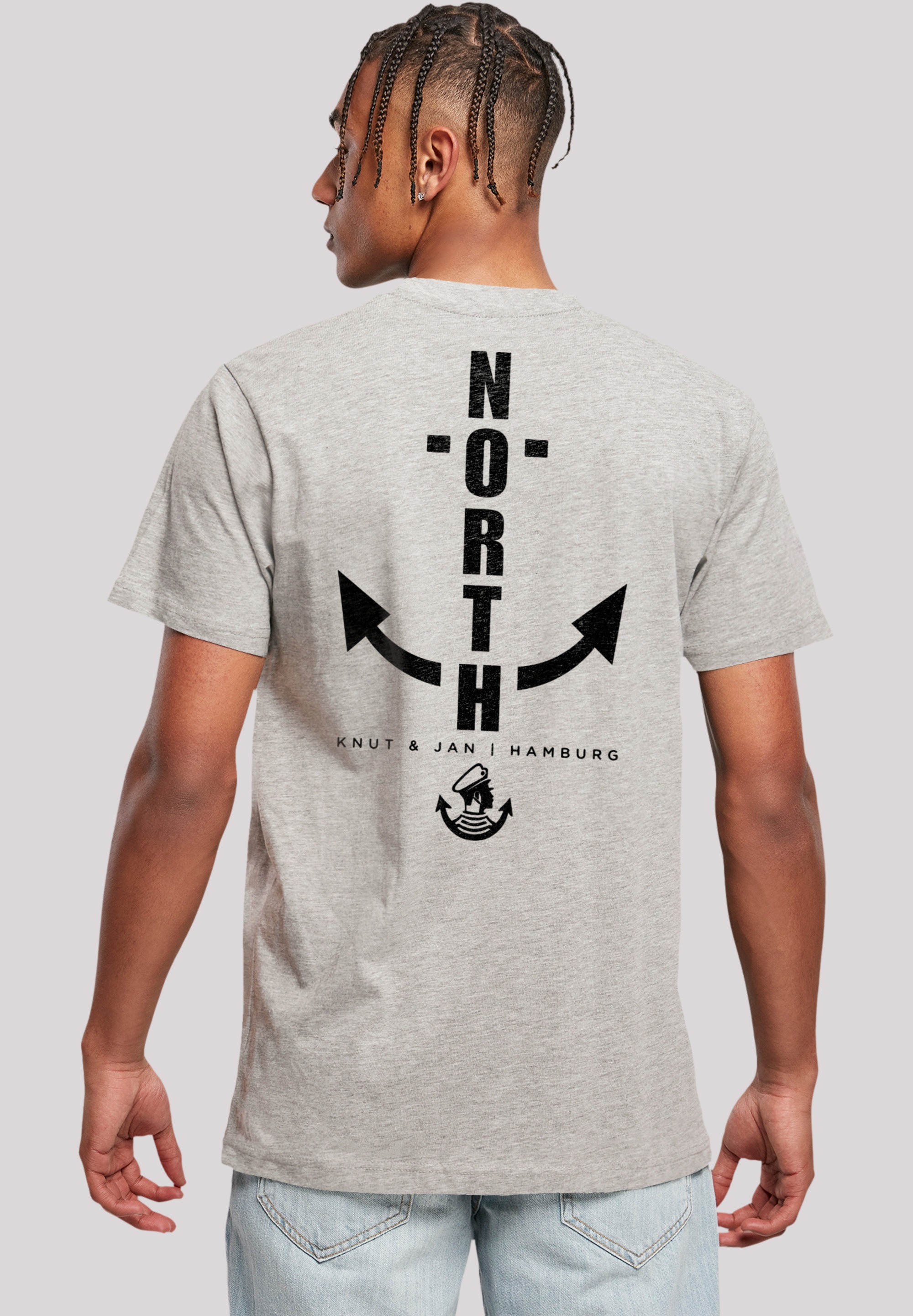 F4NT4STIC T-Shirt »North Anchor«, Print