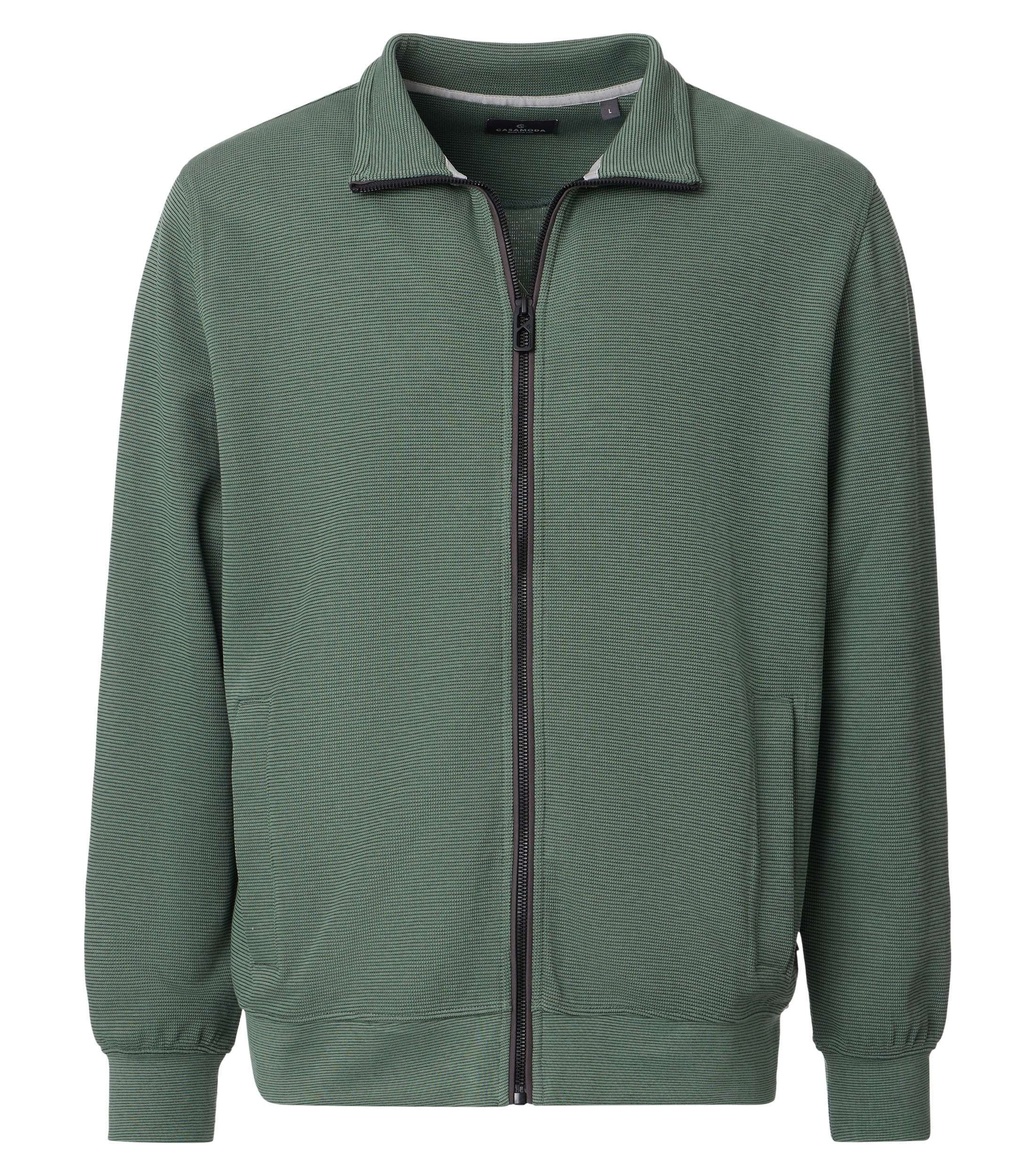 CASAMODA Sweatjacke "CASAMODA Sweatjacke uni" günstig online kaufen