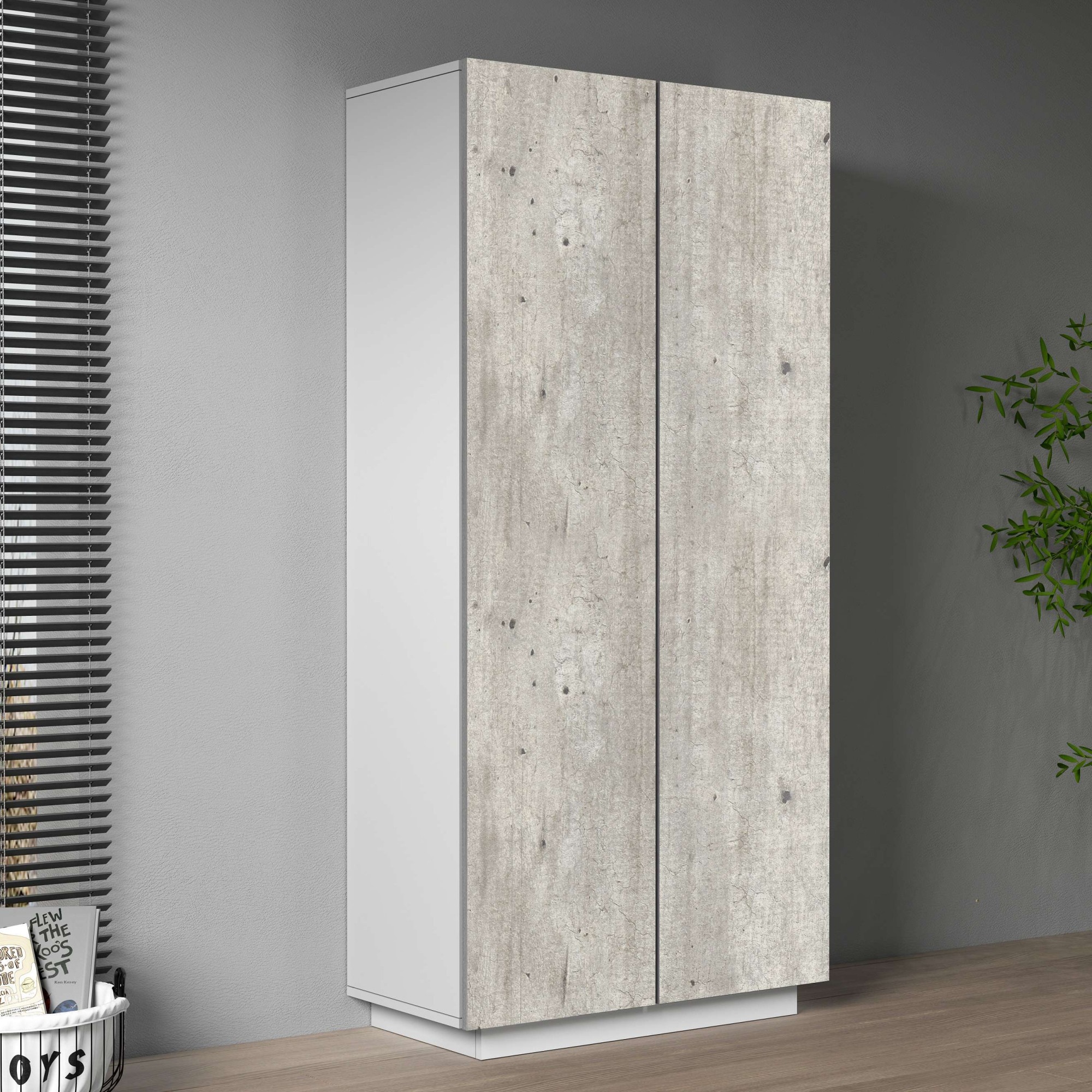 INOSIGN Aktenschrank »Coro, Mehrzweckschrank, Büroschrank mit 2 Türen«, & verstellbare Einlegeböden, Höhe 86 oder 166 cm, Made in Italy