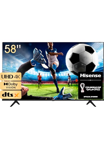 Hisense LED-Fernseher »58A6FG«, 146 cm/58 Zoll, 4K Ultra HD, Smart-TV kaufen