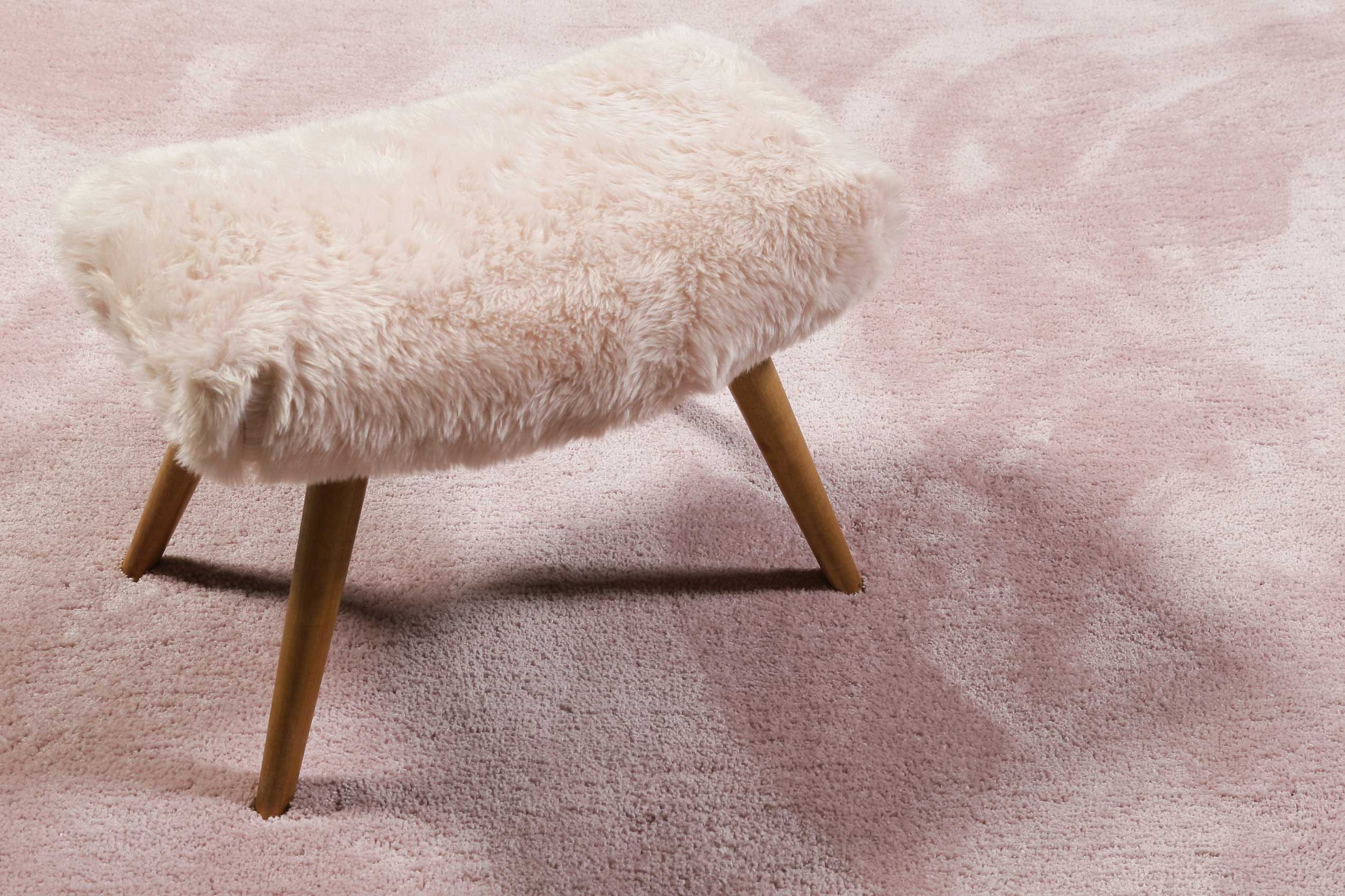 Esprit Hochflor-Teppich »Relaxx  ESP-4150«, rund, 25 mm Höhe, Wohnzimmer, sehr große Farbauswahl, weicher dichter Hochflor