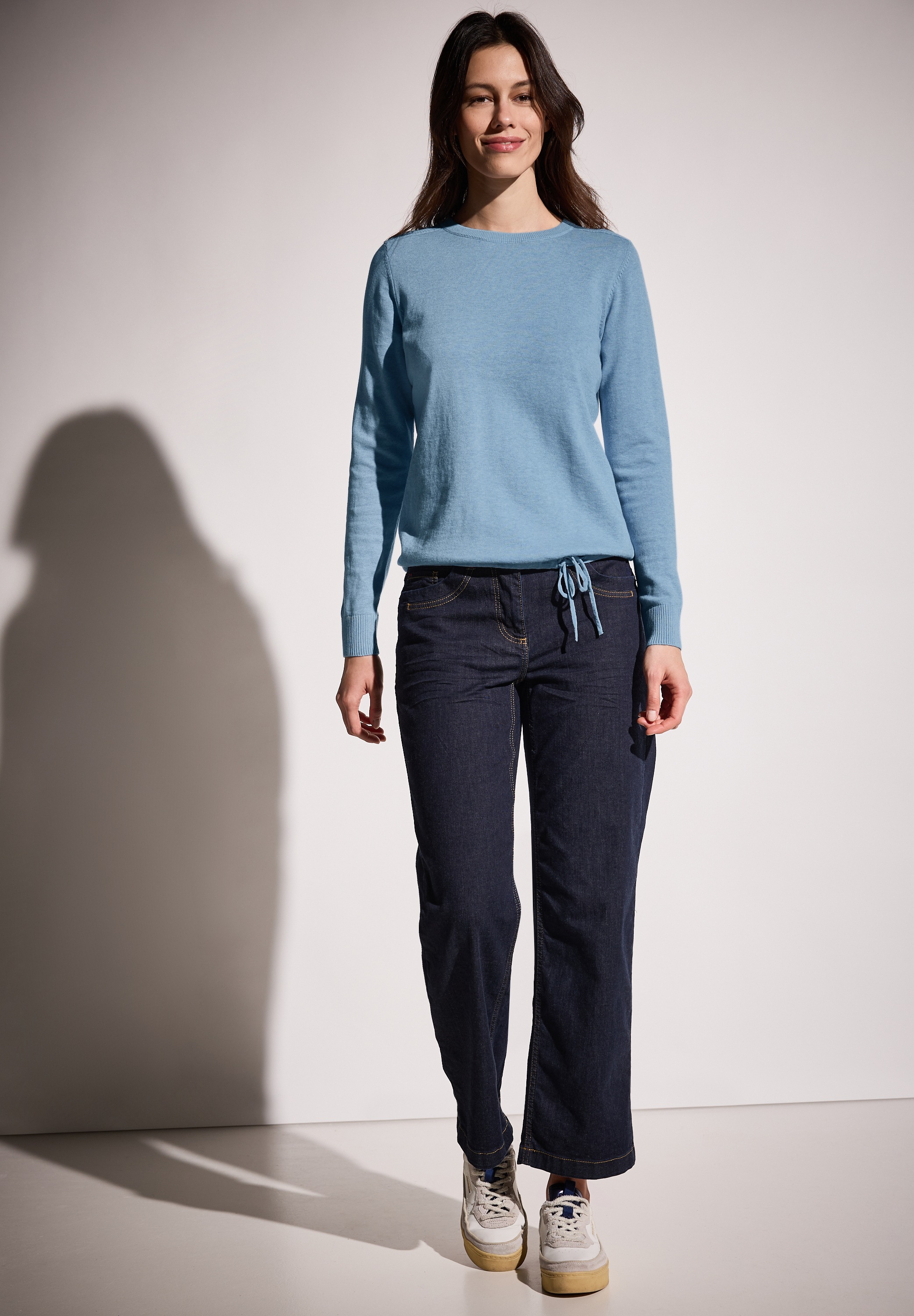 Cecil Strickpullover, aus reiner Baumwolle