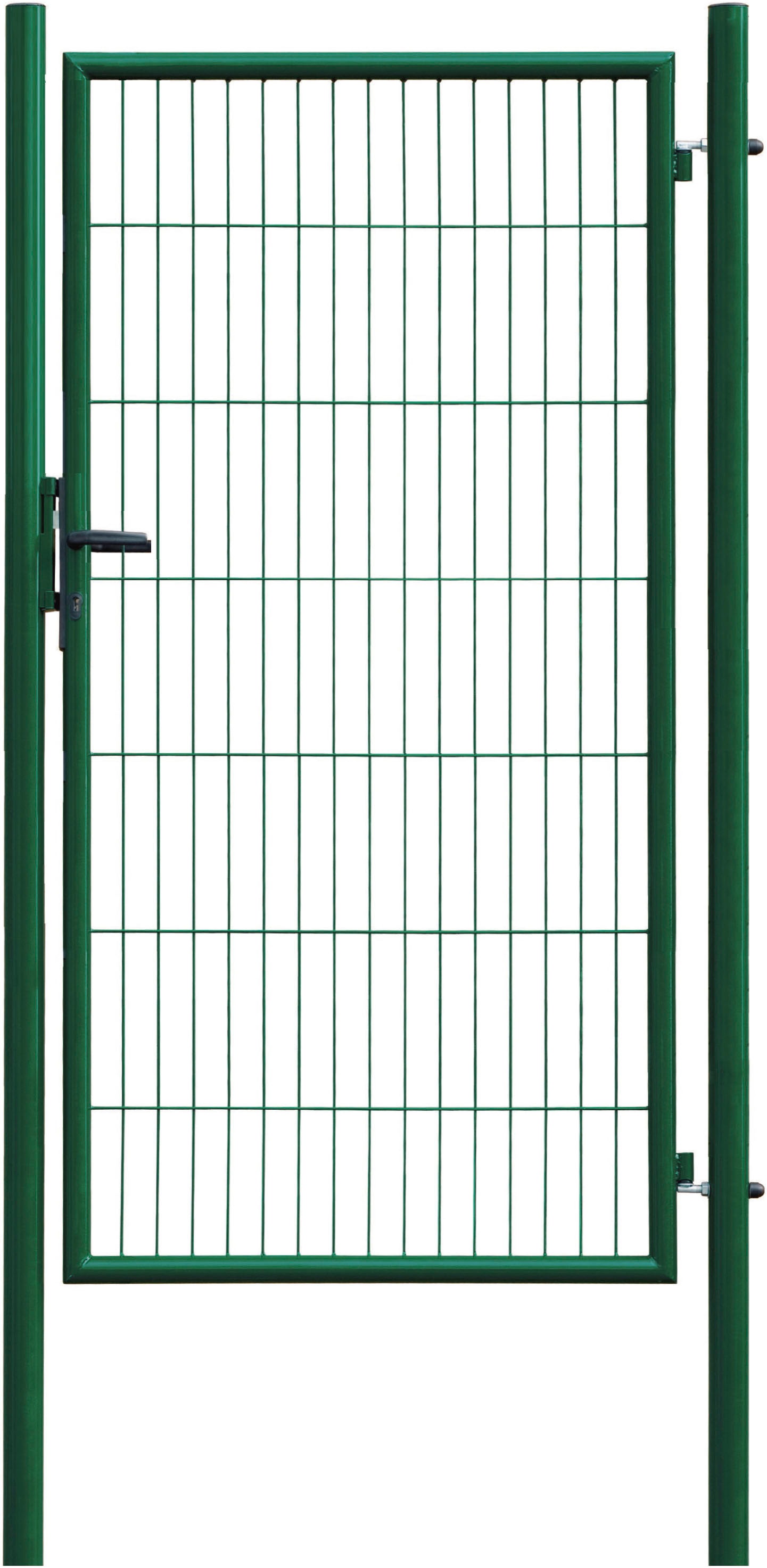 GARDEN 'N' MORE Zauneinzeltür »Einzeltor Standard«, (Set), 175 cm hoch, grün