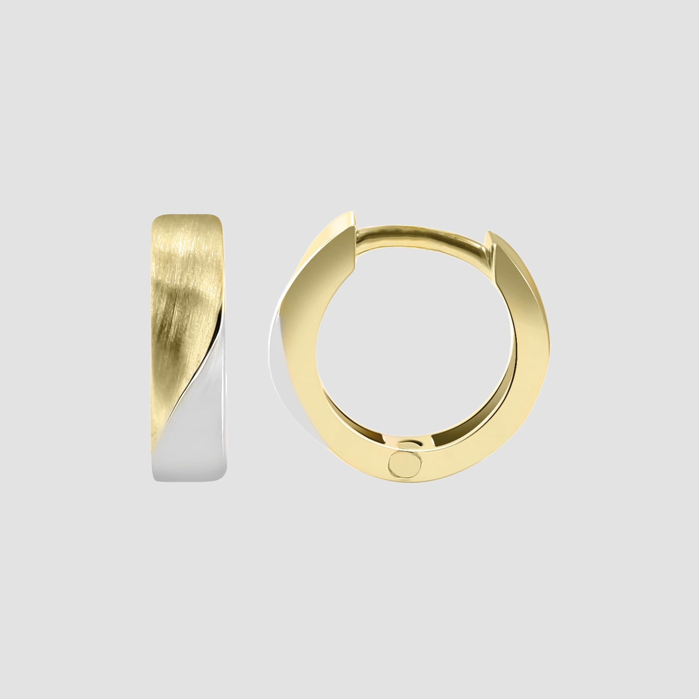 Adelia´s Klappcreolen »Damen Ohrringe – Klappcreole aus 375 Gold« Geschenkidee: zeitlos und vielseitig