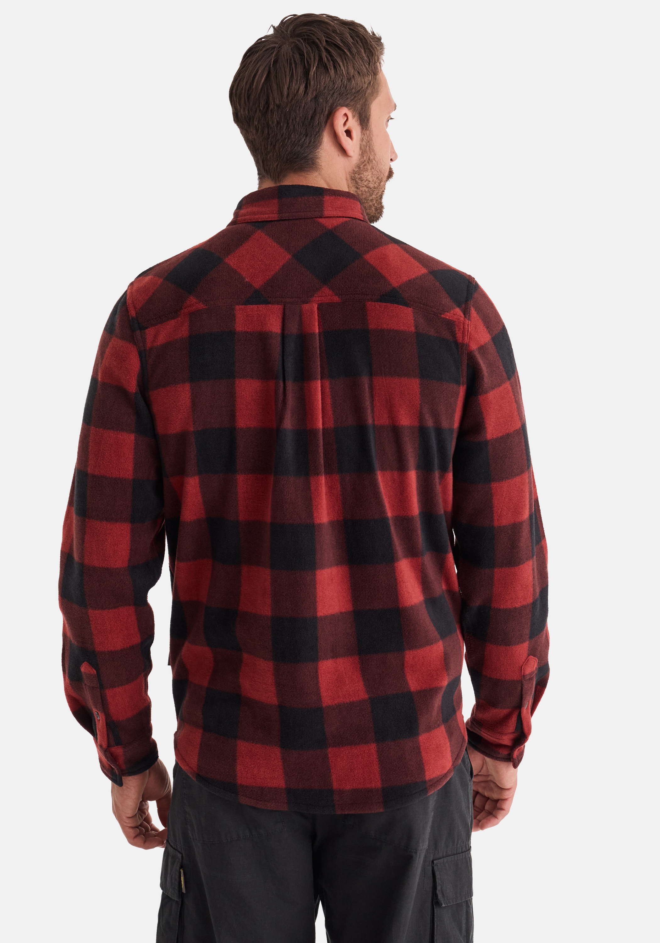 HERO by John Medoox »HENDRIX Fleecehemd« Regular Fit Casual Fleece für Herren