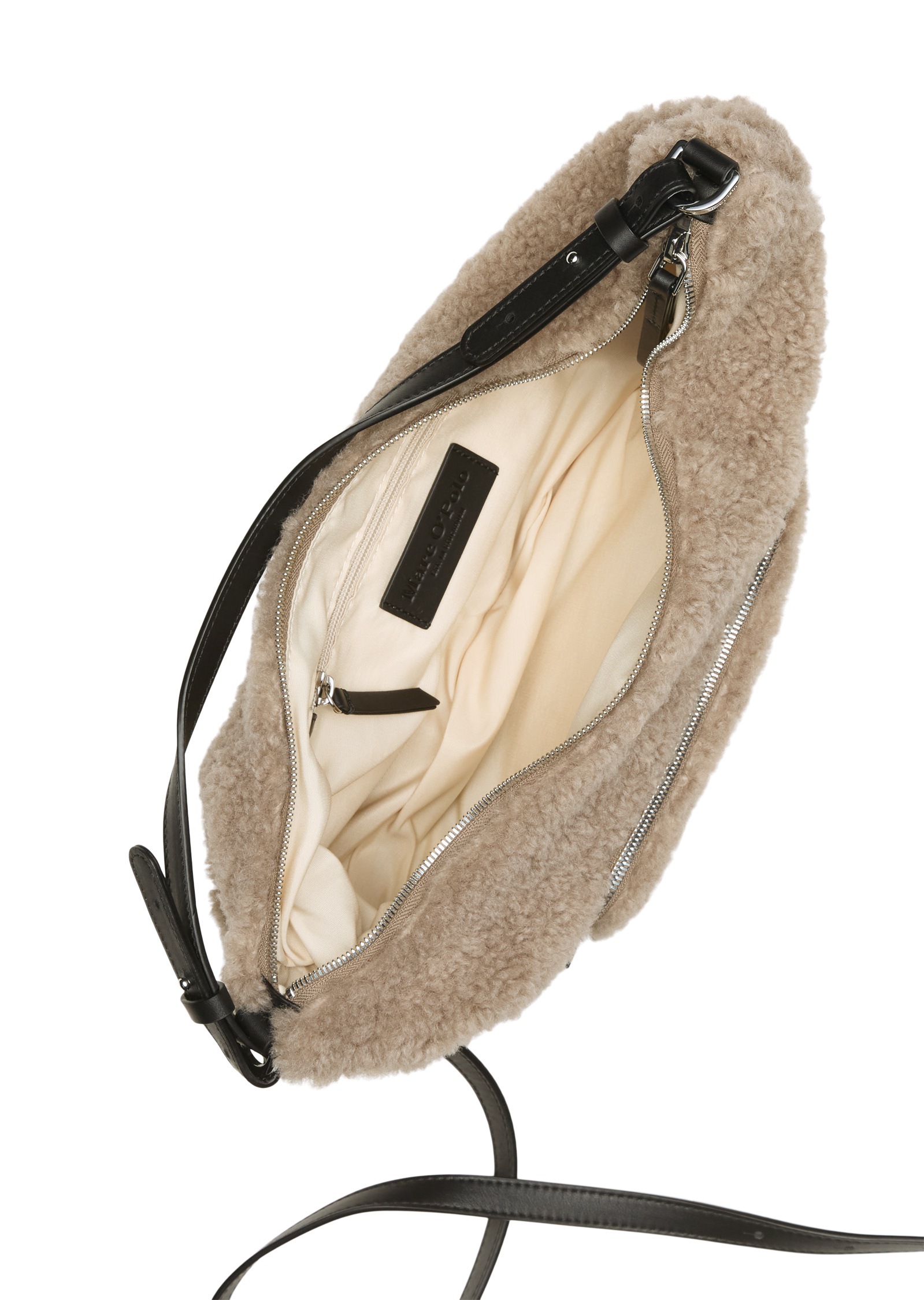 Marc O'Polo Umhängetasche »aus weichem Teddyfell«