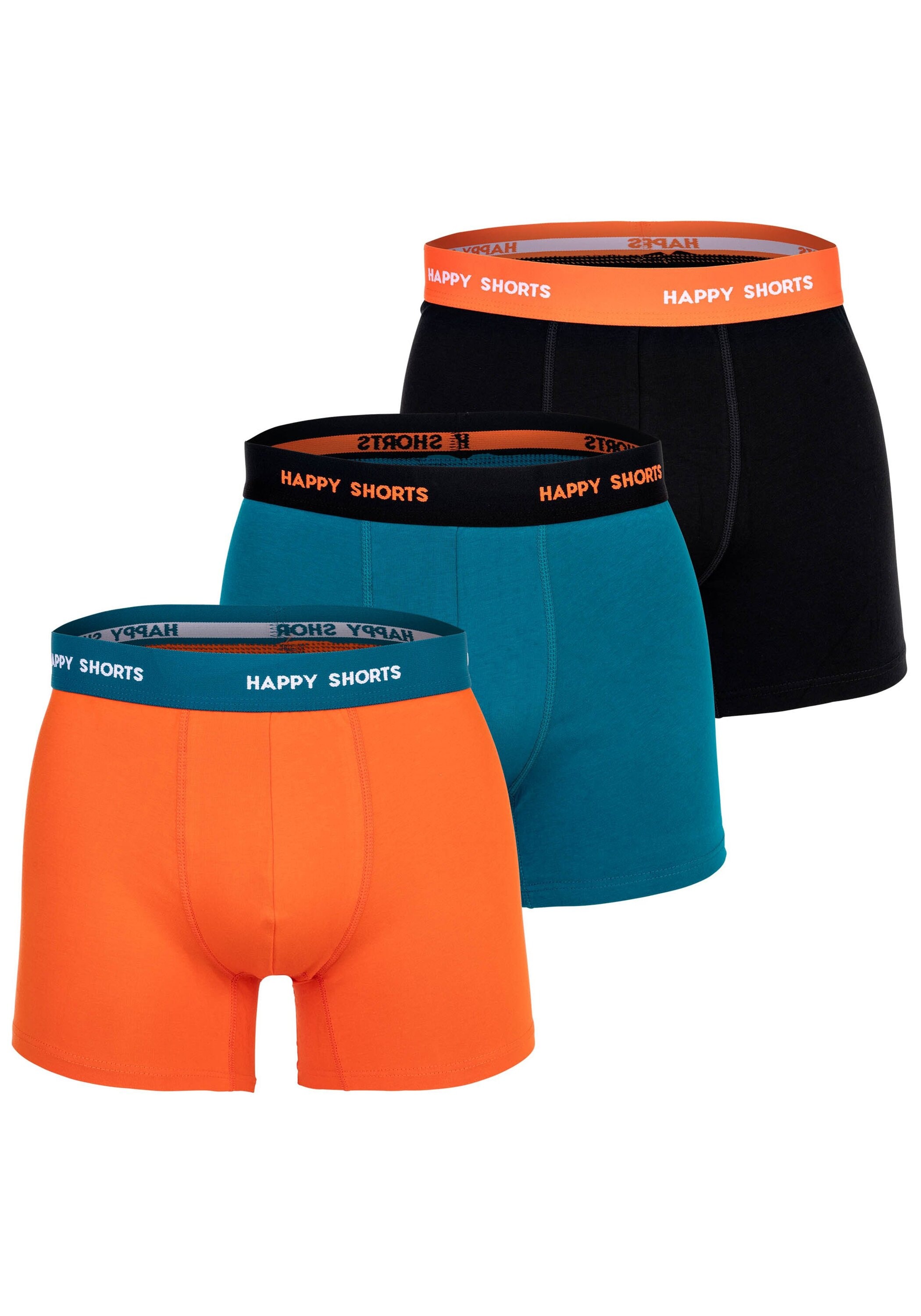 HAPPY SHORTS Boxershorts "Boxershort 3er Pack" günstig online kaufen