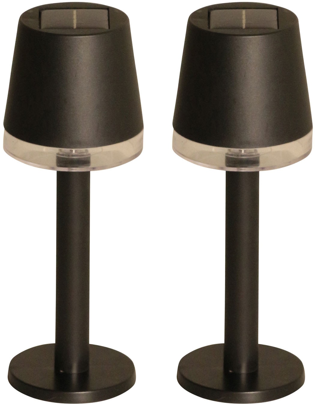 LUXFORM Außen-Tischleuchte "Solar-Tischlampe - Cala dOr - LED - 2 Stück" LE günstig online kaufen