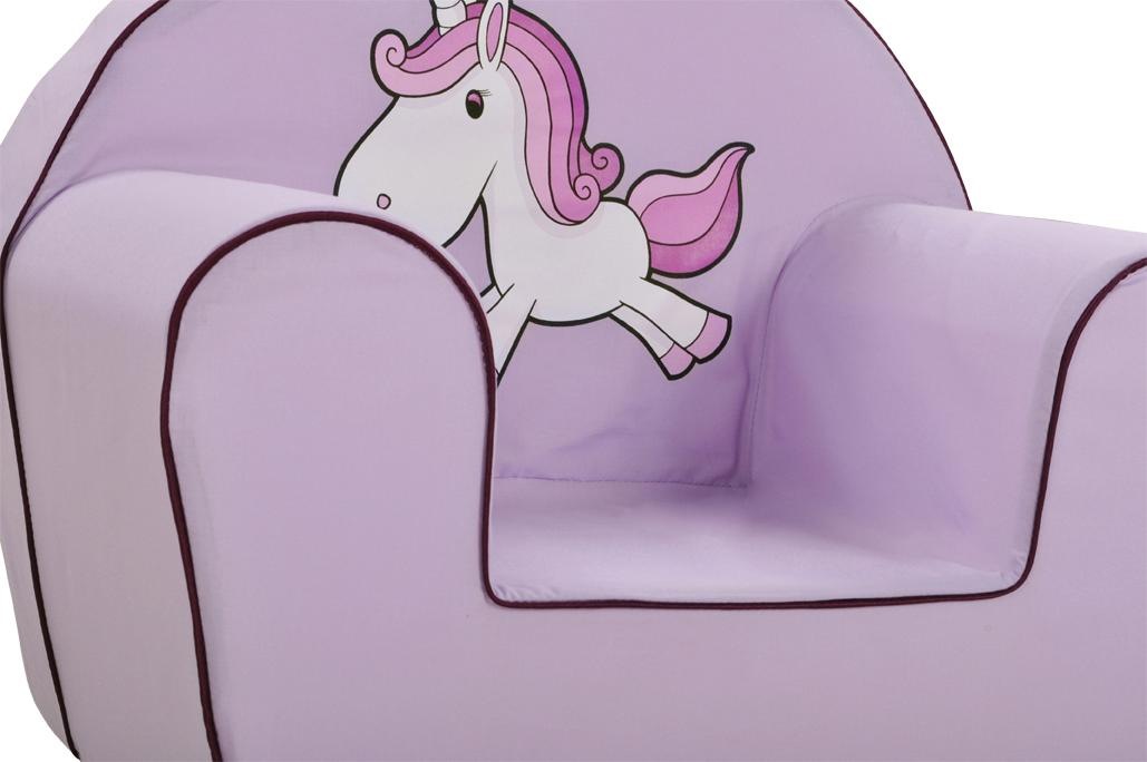 Knorrtoys® Sessel »UMA. Das Einhorn, lila«, für Kinder; Made in Europe |  BAUR