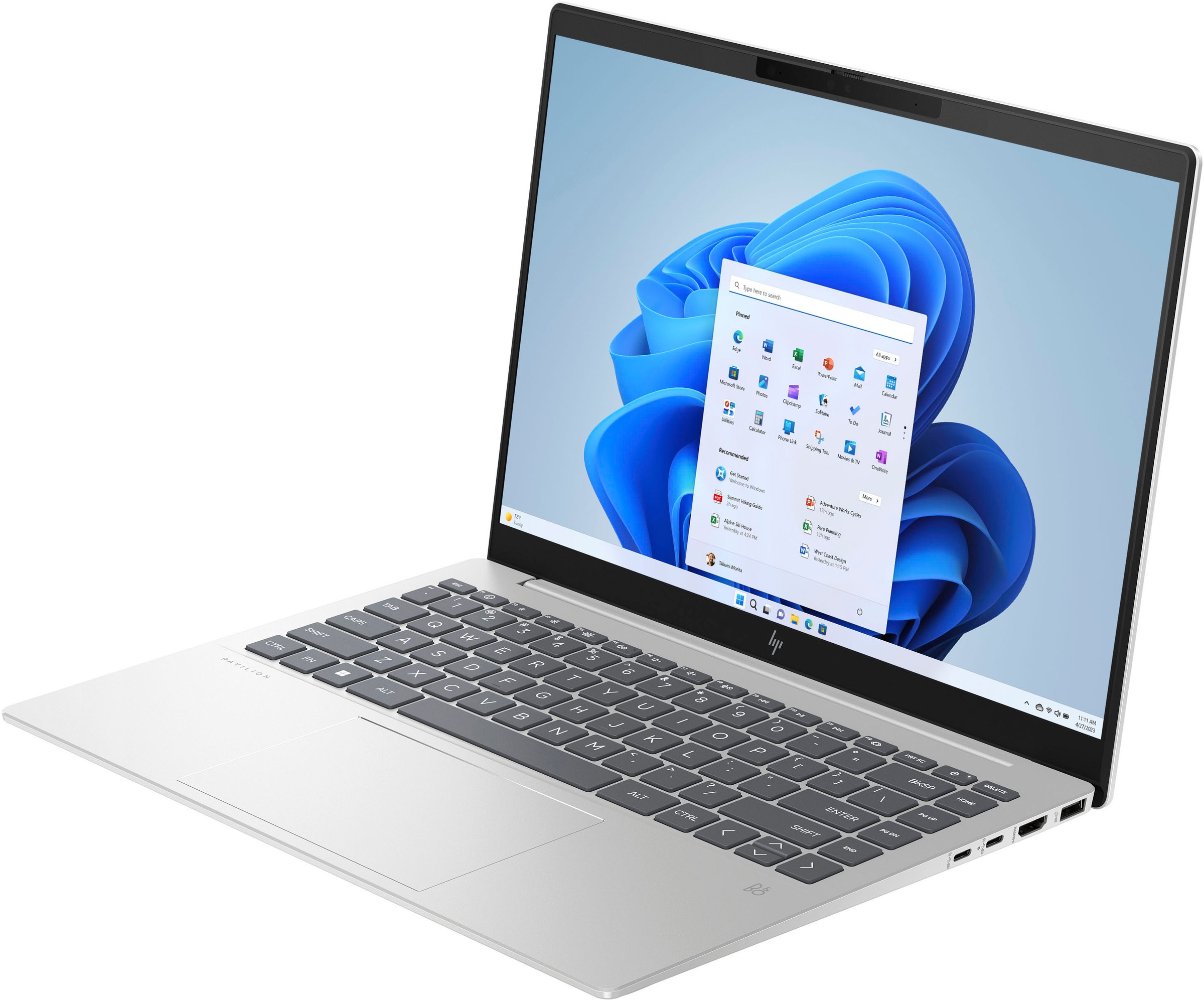 HP Notebook »Pavilion 14-ey0257ng«, 35,6 cm, / 14 Zoll, AMD, Ryzen 5, Radeon 740M, 1000 GB SSD