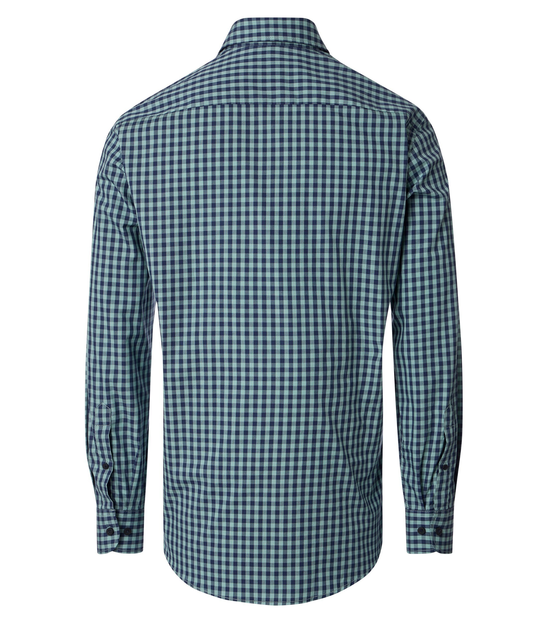 Langarmhemd CASAMODA "CASAMODA Freizeithemd kariert", Herren, Gr. XXL, Normalgrößen, grün, 100% Baumwolle, kariert, comfort fit, Hemden 2