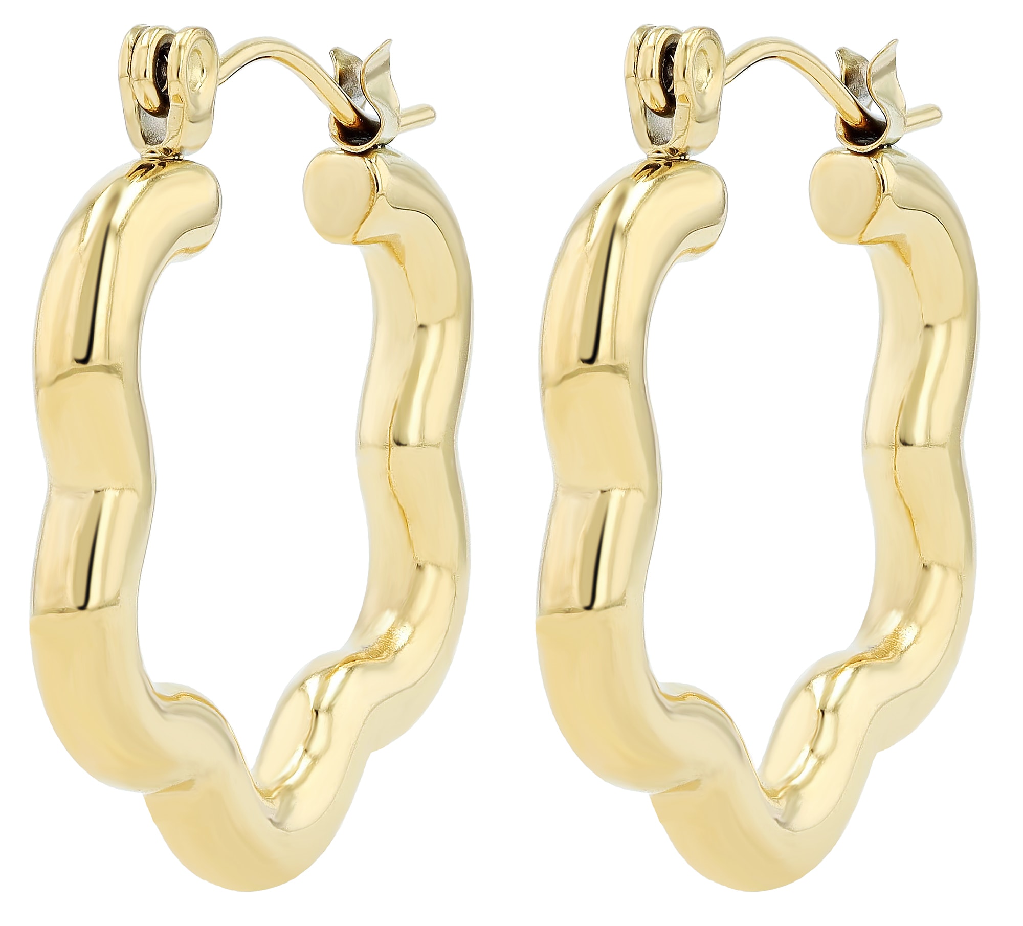 Adelia´s Paar Creolen "Damen Ohrringe – Creole aus Edelstahl" Zum Verschenk günstig online kaufen