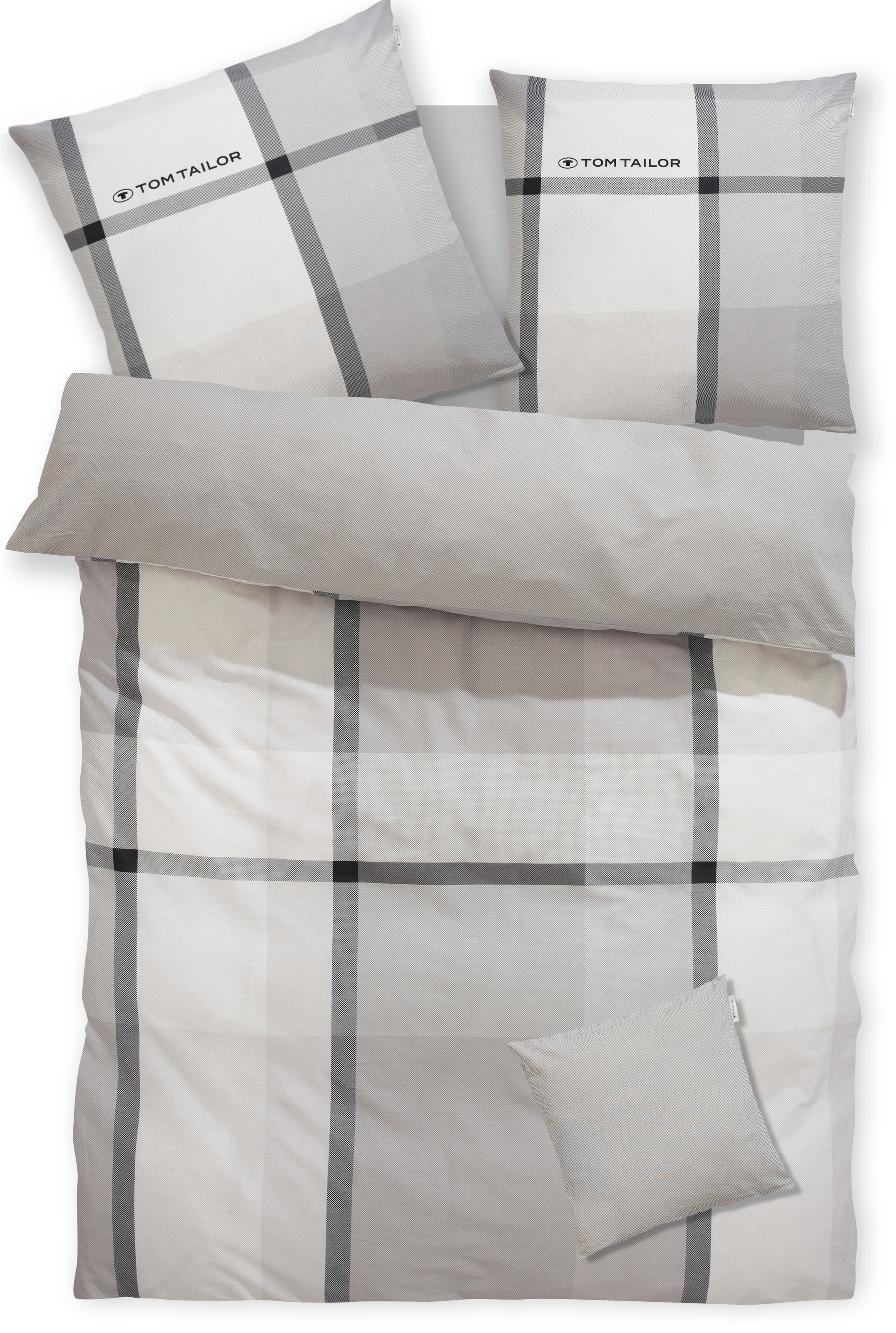 TOM TAILOR HOME Bettwäsche "Lenny in Gr. 135x200 oder 155x220 cm" 3 Stk. mi günstig online kaufen