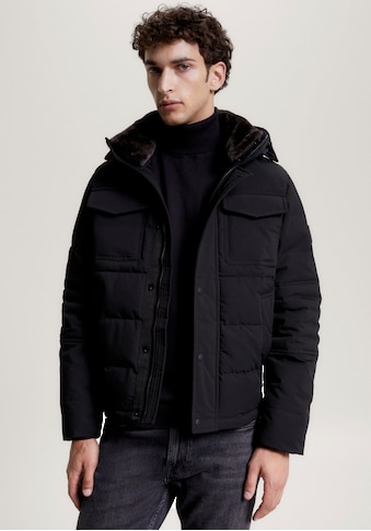 TOMMY HILFIGER Steppjacke »ROCKIE UTILITY HOODED JACK...