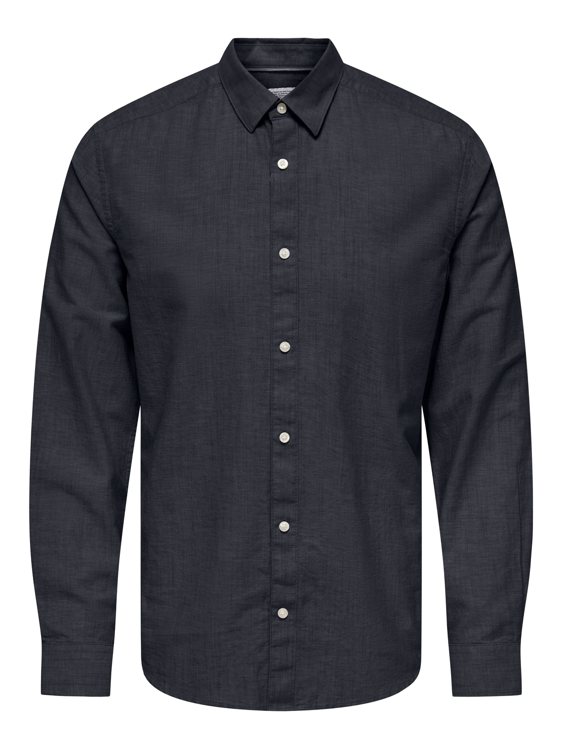 ONLY & SONS Langarmhemd "ONSCANTLEY LIFE LS SOLID LINEN SHIR OTL" günstig online kaufen