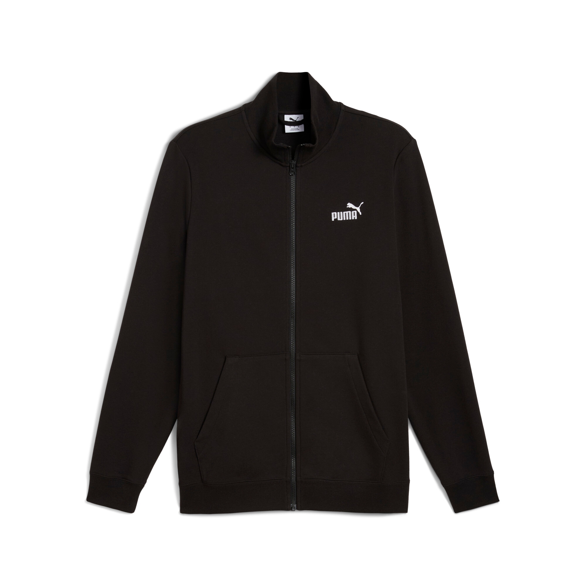 PUMA Trainingsjacke "ESS NO. 1 LOGO TRACK JACKET TR" ohne Kapuze aus Baumwo günstig online kaufen