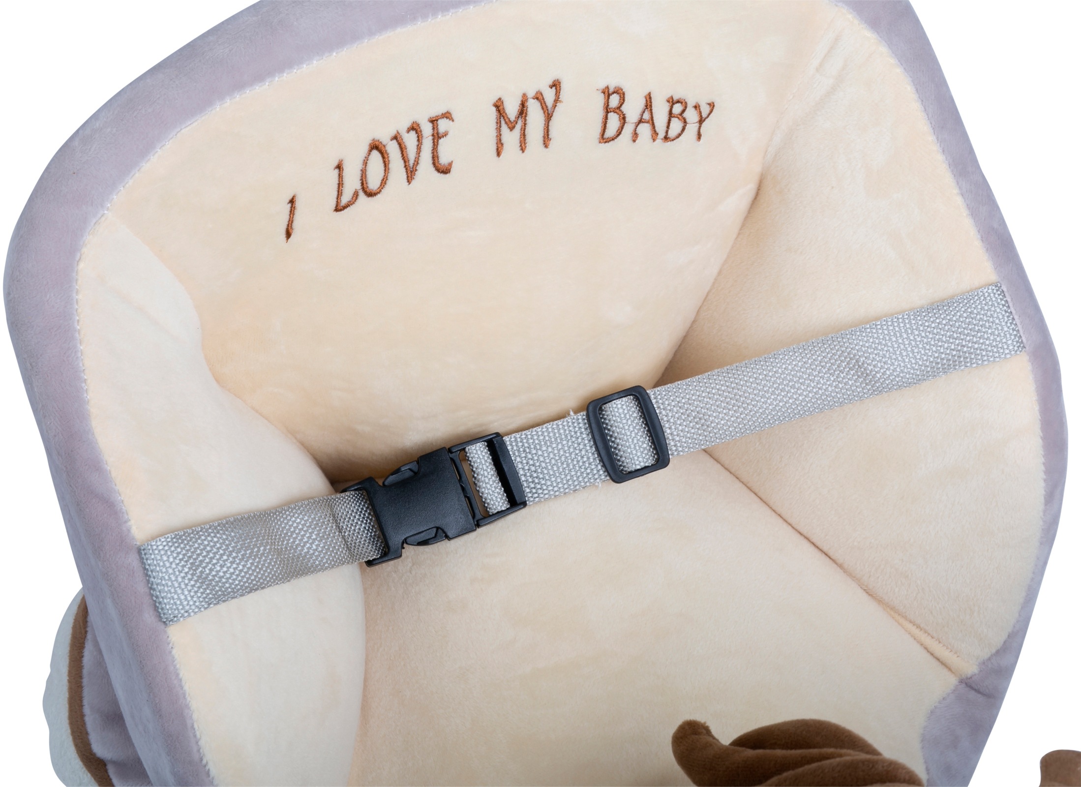 BabyGo Schaukeltier »Rocker Donkey«, mit Kufen und Griffen aus Birkenholz; Made in Europe