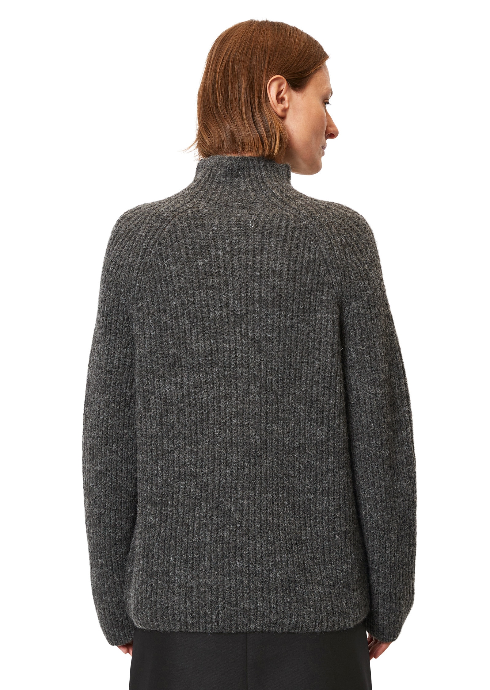 Marc O'Polo Strickpullover »aus flauschigem Schurwolle-Alpakawolle-Mix«