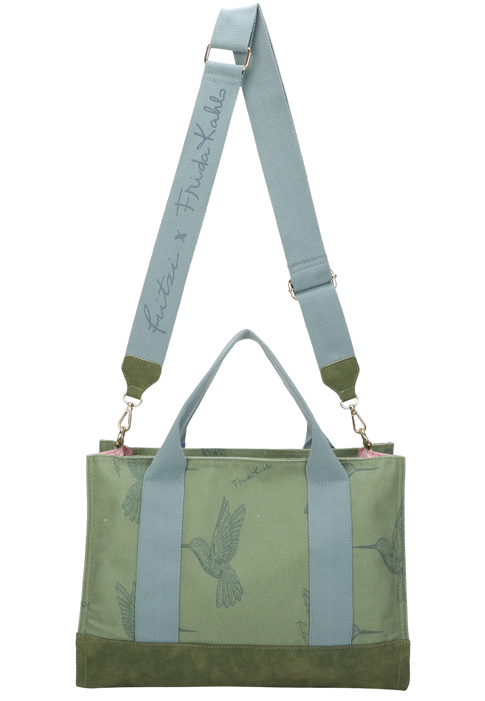 Fritzi aus Preußen Shopper »Fritzi x Frida Kahlo« mit Kolibri-Print