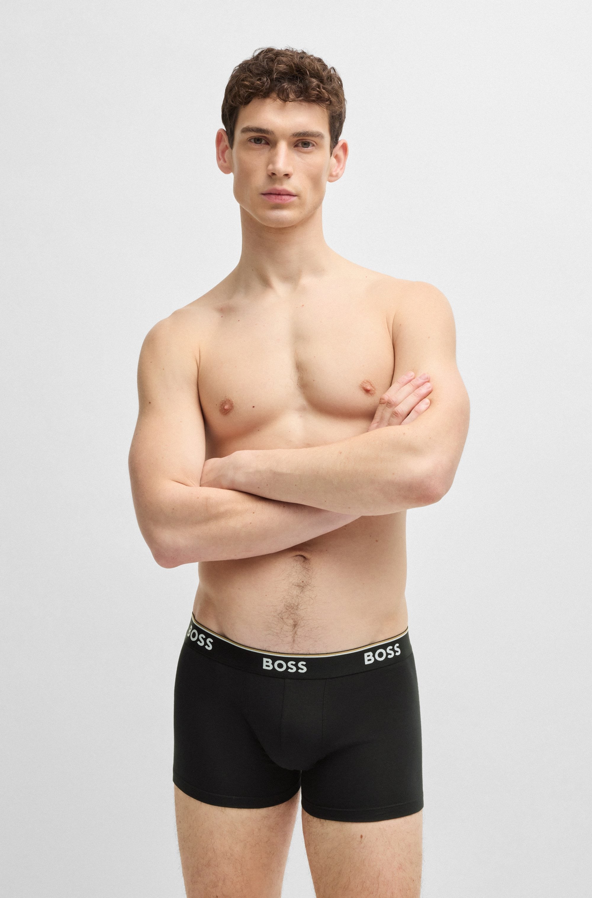 Thumbnail - BOSS Trunk "TRUNK 3 PACK" 3 Stk. BOSS Schriftzug auf dem Bund