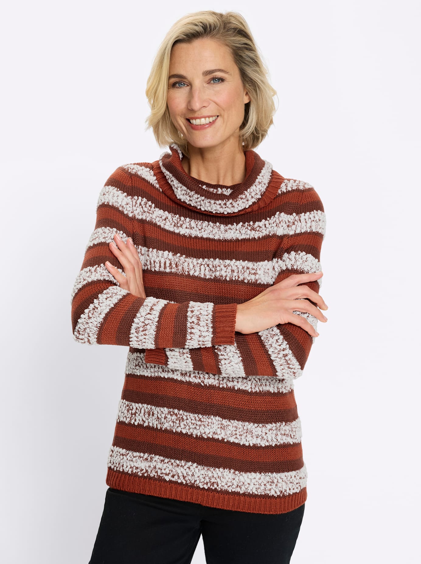 Classic Basics Rollkragenpullover "Langarm-Pullover"