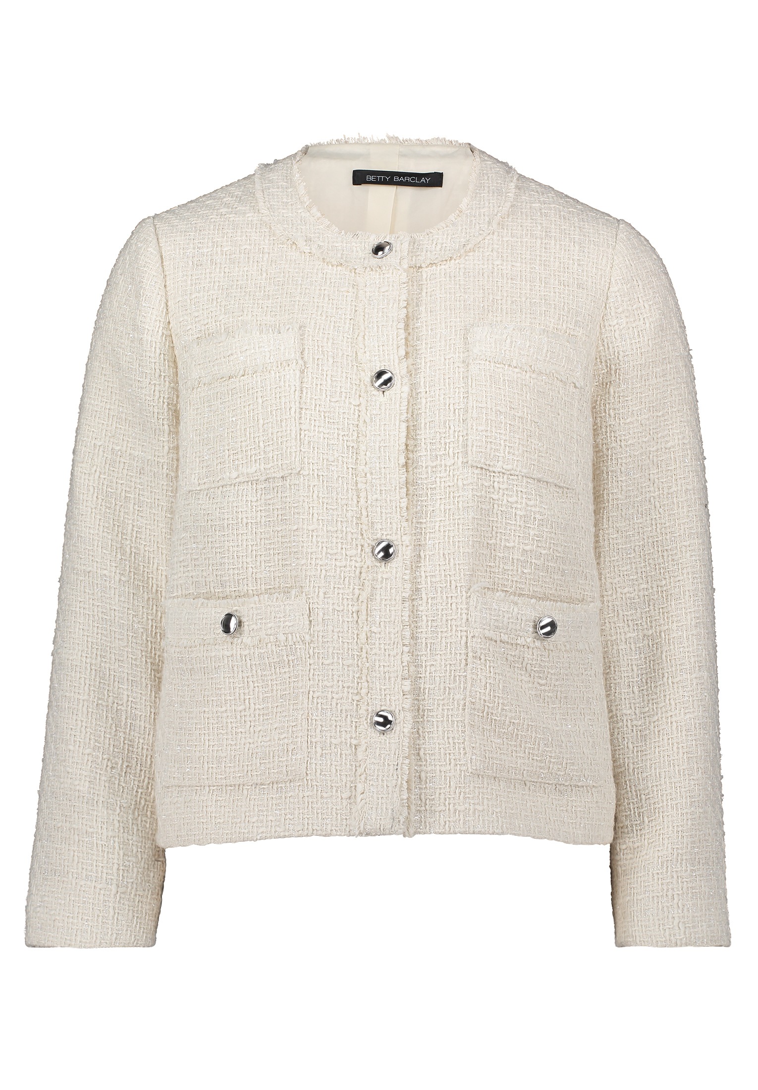 Betty Barclay Jackenblazer "Betty Barclay Damen Blazer-Jacke mit Fransen" günstig online kaufen