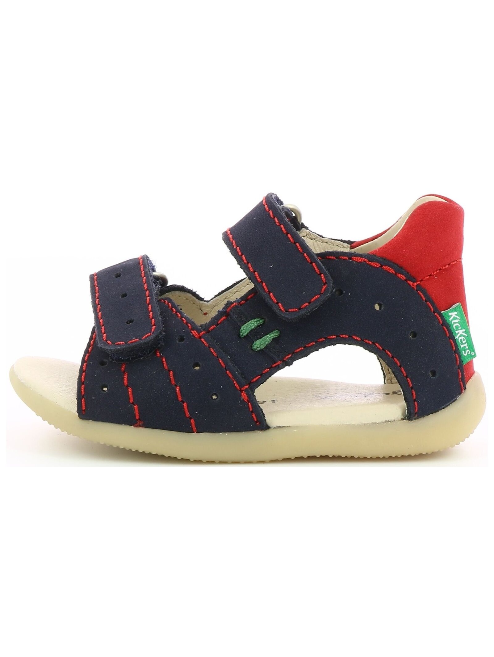 Kickers Riemchensandale »Kickers Sandalen Nubukleder«