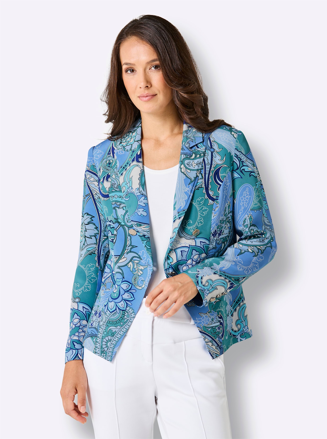 CREATION L PREMIUM Jackenblazer »Seiden-Blazer«