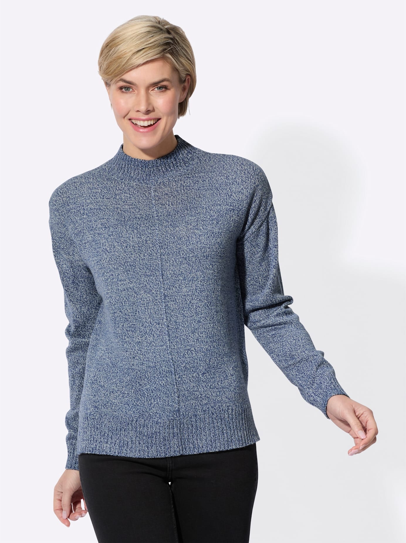 Classic Basics Stehkragenpullover "Stehkragen-Pullover" günstig online kaufen