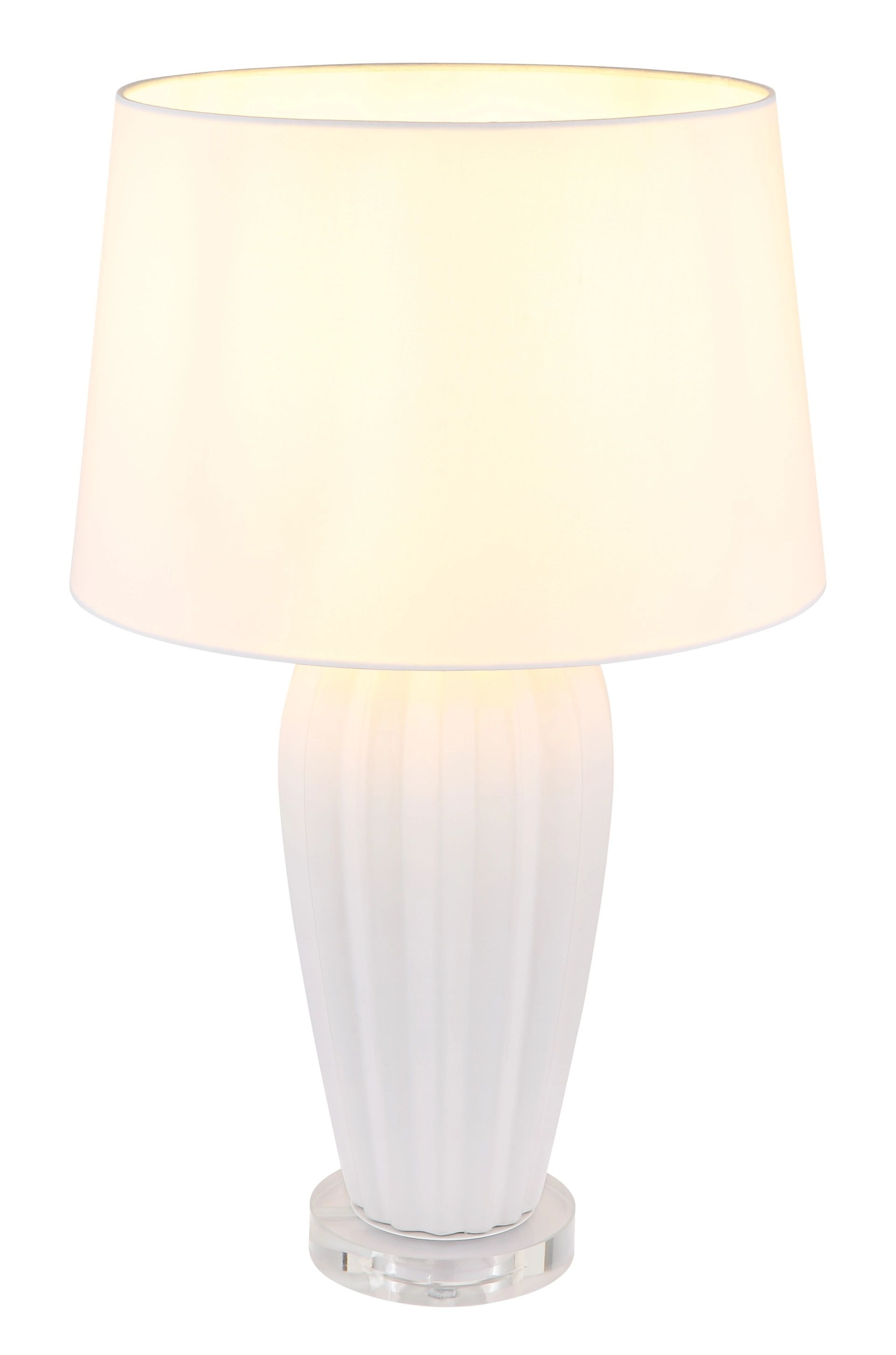 GLOBO LIGHTING Tischleuchte »IRINA«, Leuchtmittel E27 | ohne Leuchtmittel, Wippschalter