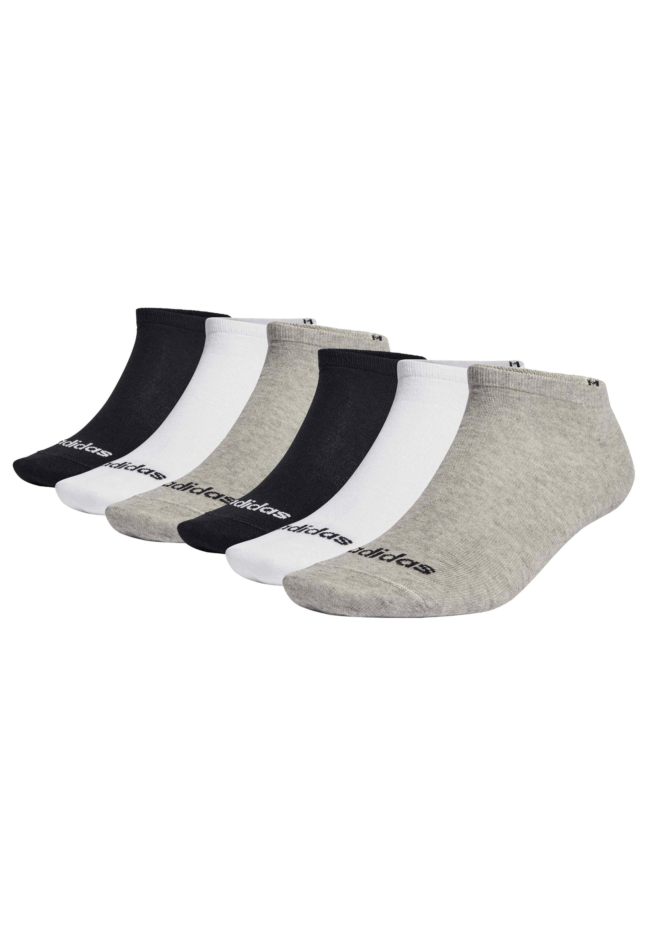 adidas Originals Sneakersocken "Socken Thin Linear Low-Cut 6er Pack"