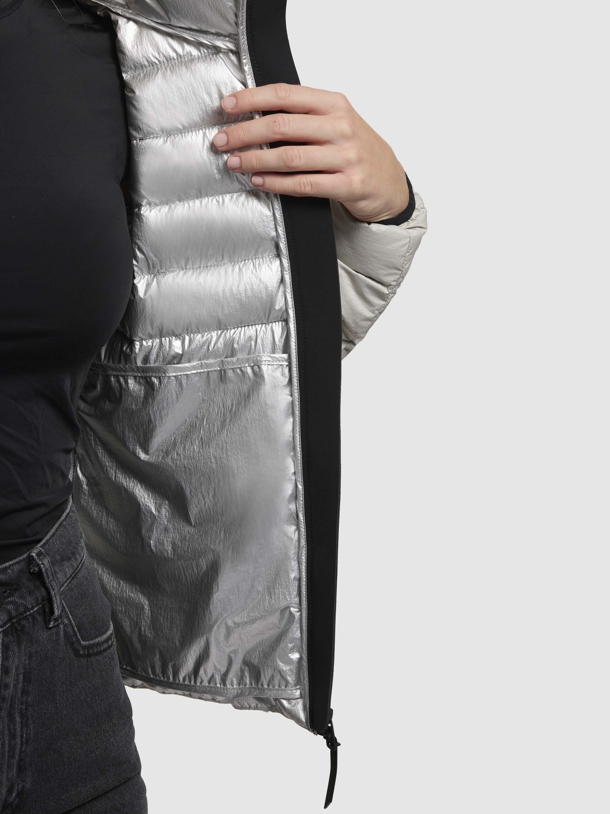 khujo Steppjacke »VRONI«, mit Kapuze